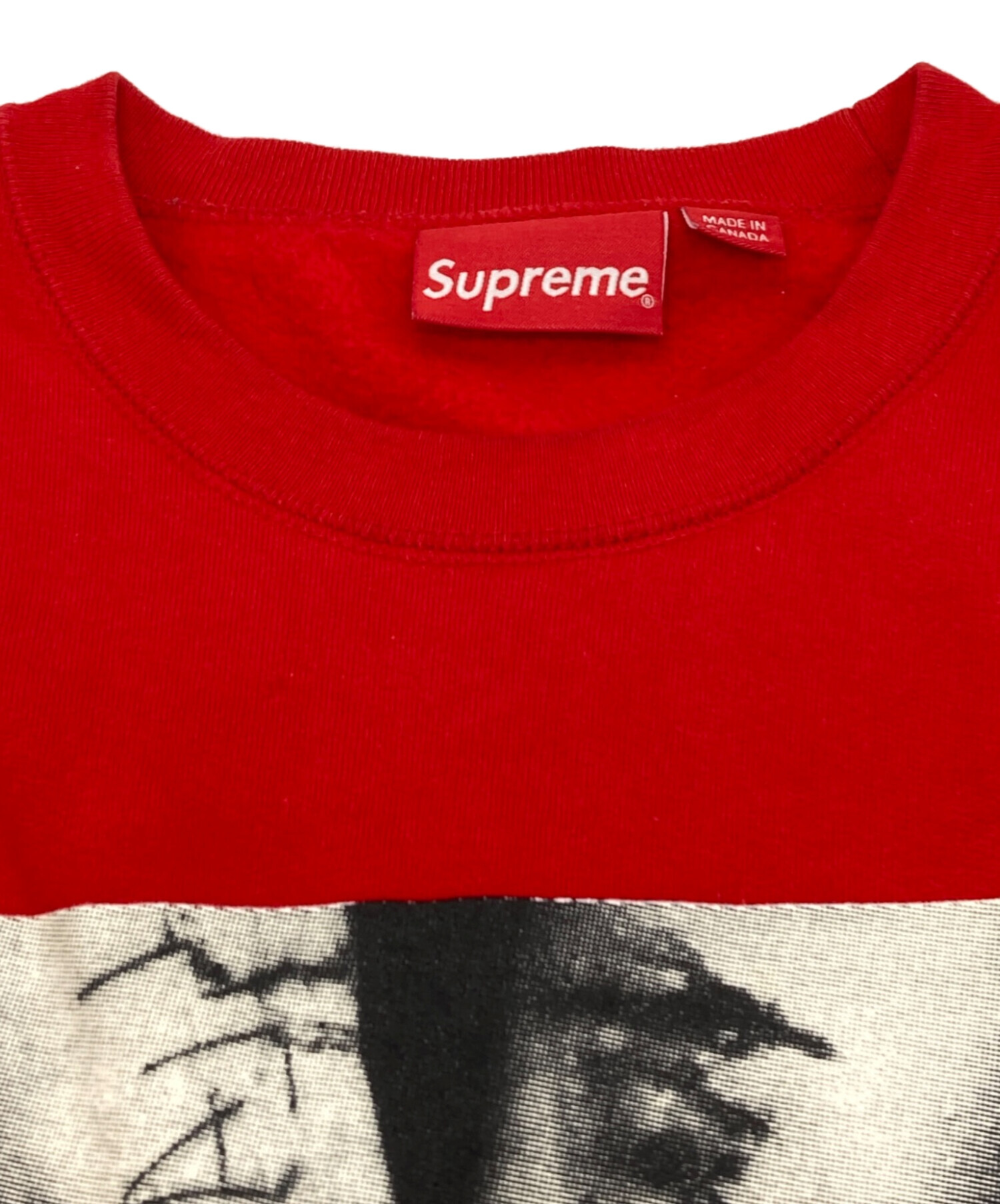 SUPREME (シュプリーム) SLAYER (スレイヤー) クルーネックスウェット レッド サイズ:Ｍ