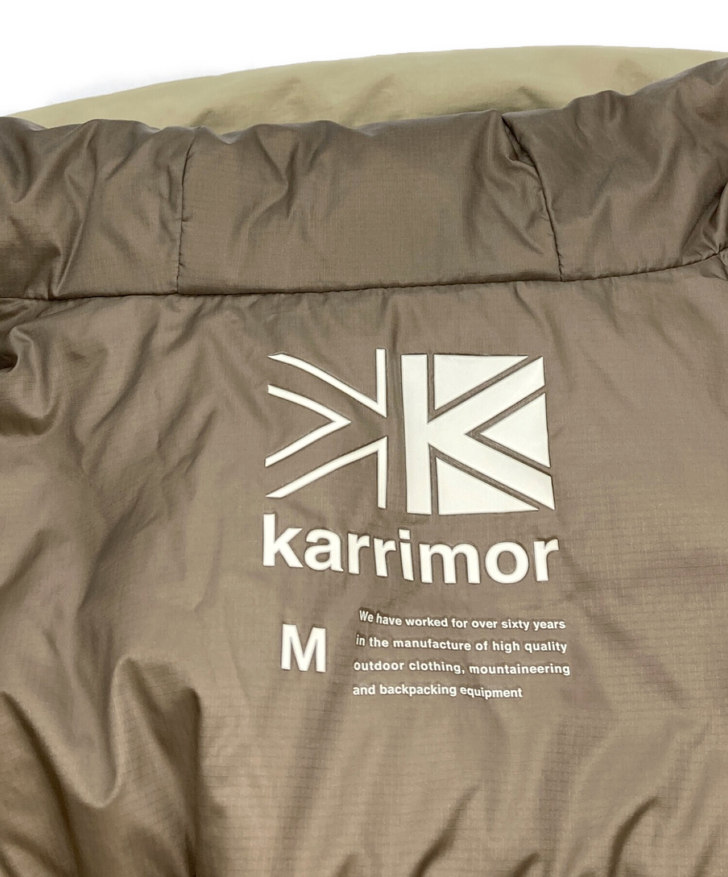 中古・古着通販】Karrimor (カリマー) グローバルウィメンズダウンコート ベージュ サイズ:Ｍ｜ブランド・古着通販  トレファク公式【TREFAC FASHION】スマホサイト