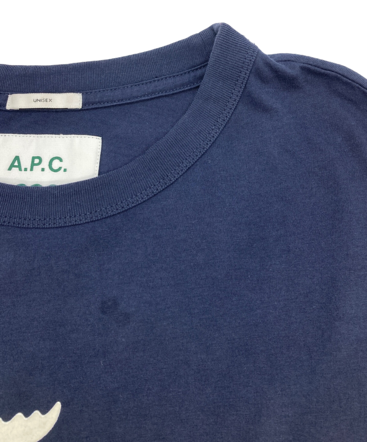 中古・古着通販】A.P.C. (アーペーセー) LACOSTE (ラコステ) ロゴＴシャツ ネイビー サイズ:Ｍ｜ブランド・古着通販  トレファク公式【TREFAC FASHION】スマホサイト