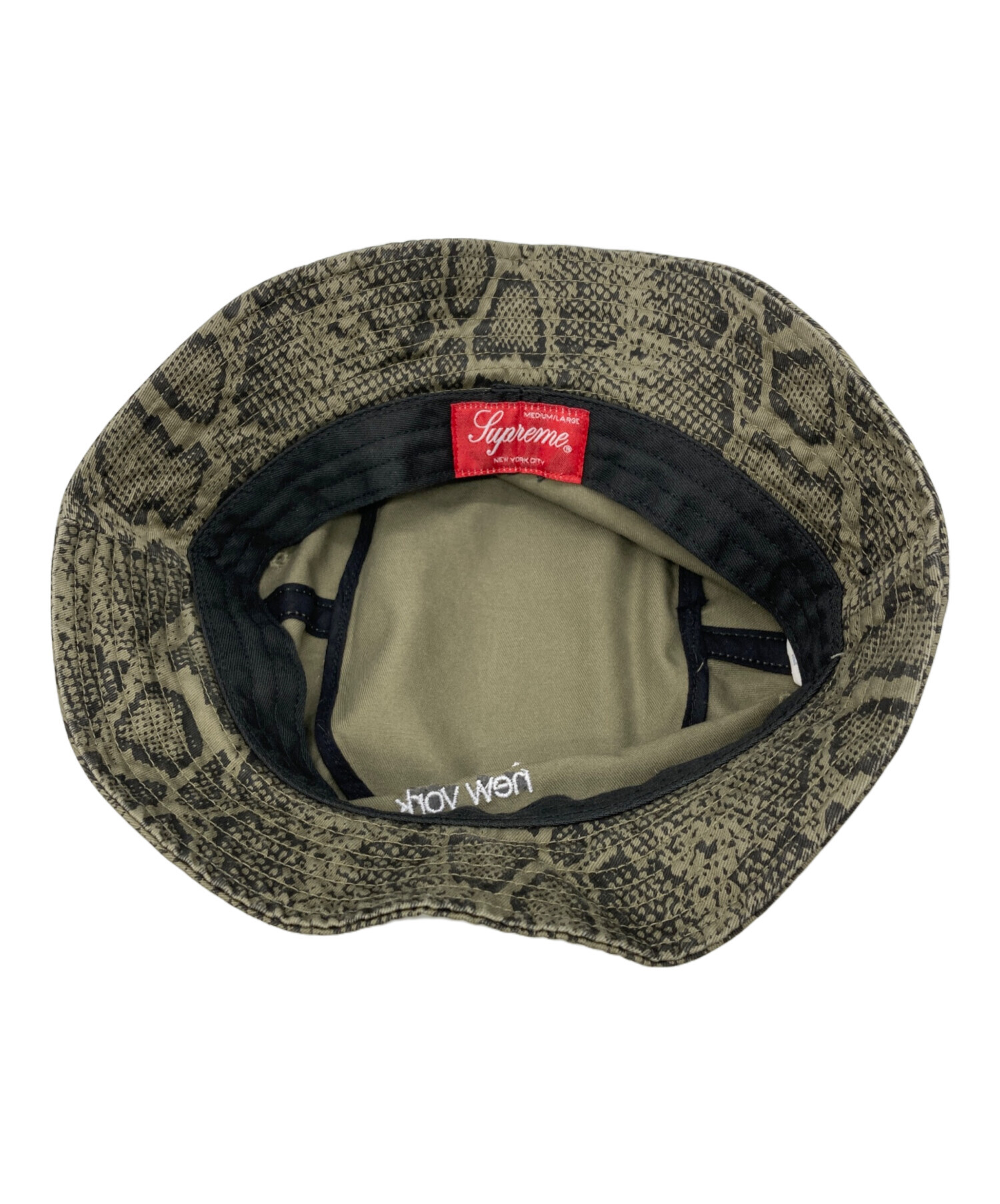 中古・古着通販】SUPREME (シュプリーム) バケットハット オリーブ サイズ:MEDIUM/LARGE｜ブランド・古着通販  トレファク公式【TREFAC FASHION】スマホサイト