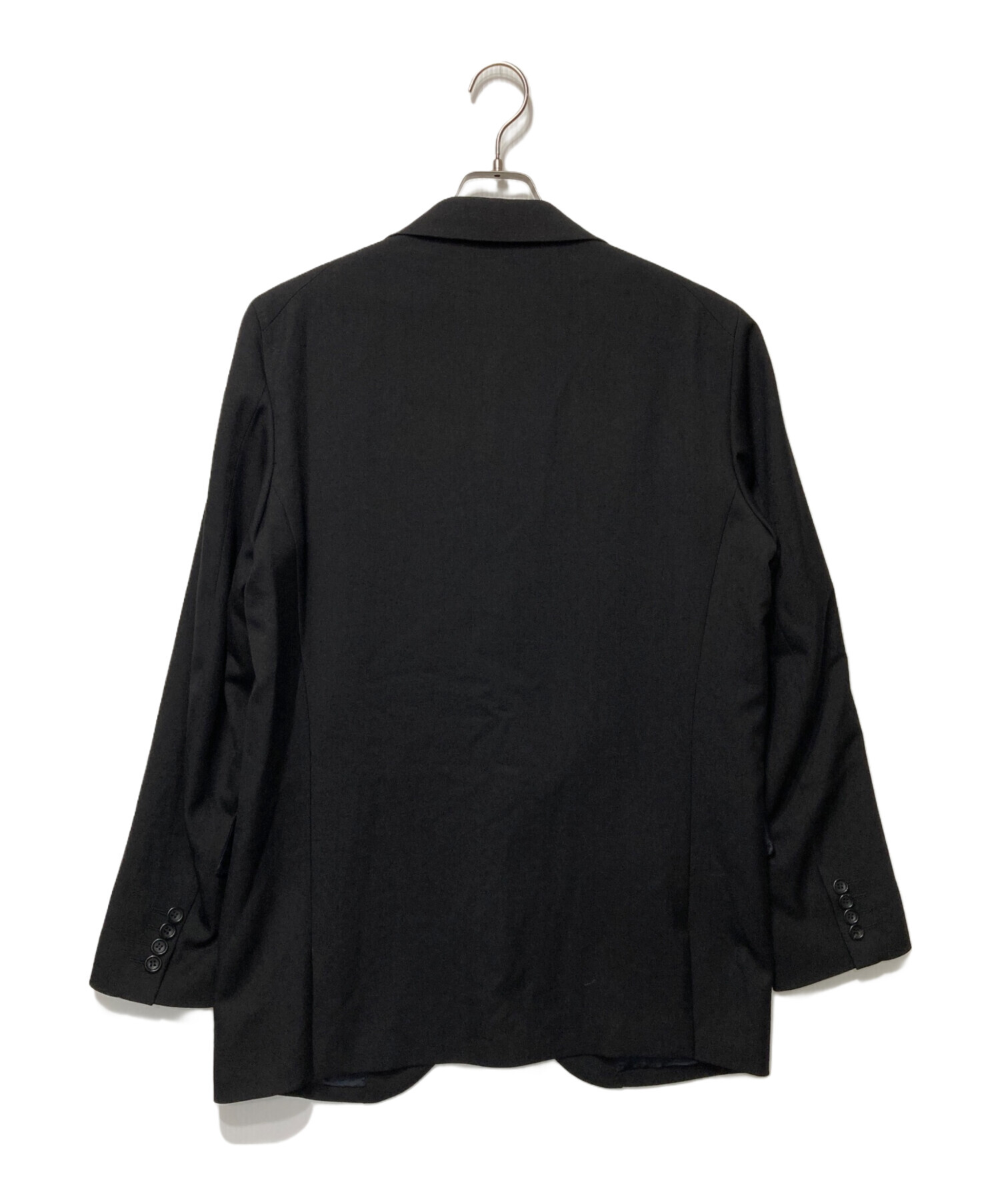 中古・古着通販】COMME des GARCONS HOMME DEUX (コムデギャルソン オム ドゥ) テーラードジャケット ブラック  サイズ:L｜ブランド・古着通販 トレファク公式【TREFAC FASHION】スマホサイト