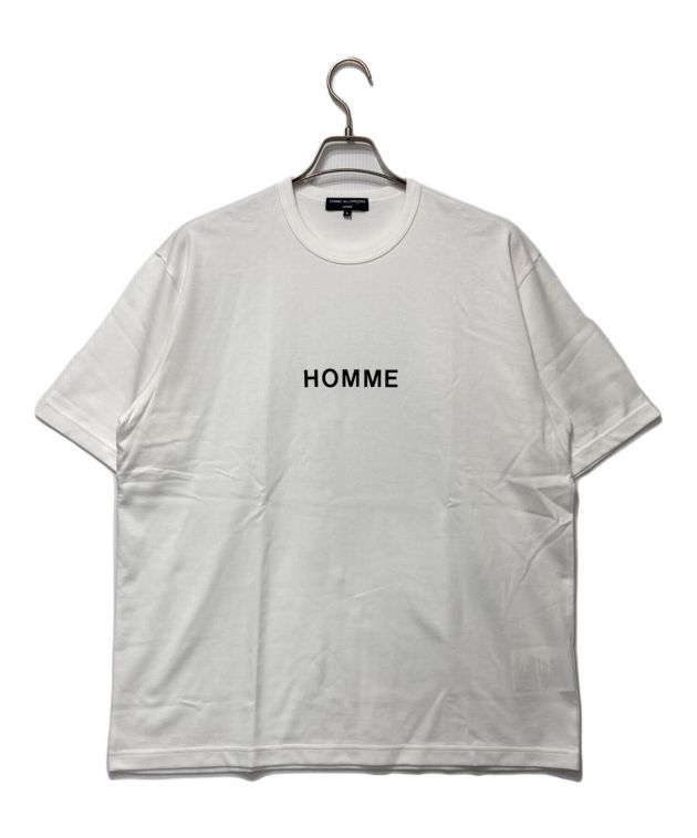 中古・古着通販】COMME des GARCONS HOMME (コムデギャルソン オム) プリントTシャツ ホワイト サイズ:L｜ブランド・古着通販  トレファク公式【TREFAC FASHION】スマホサイト