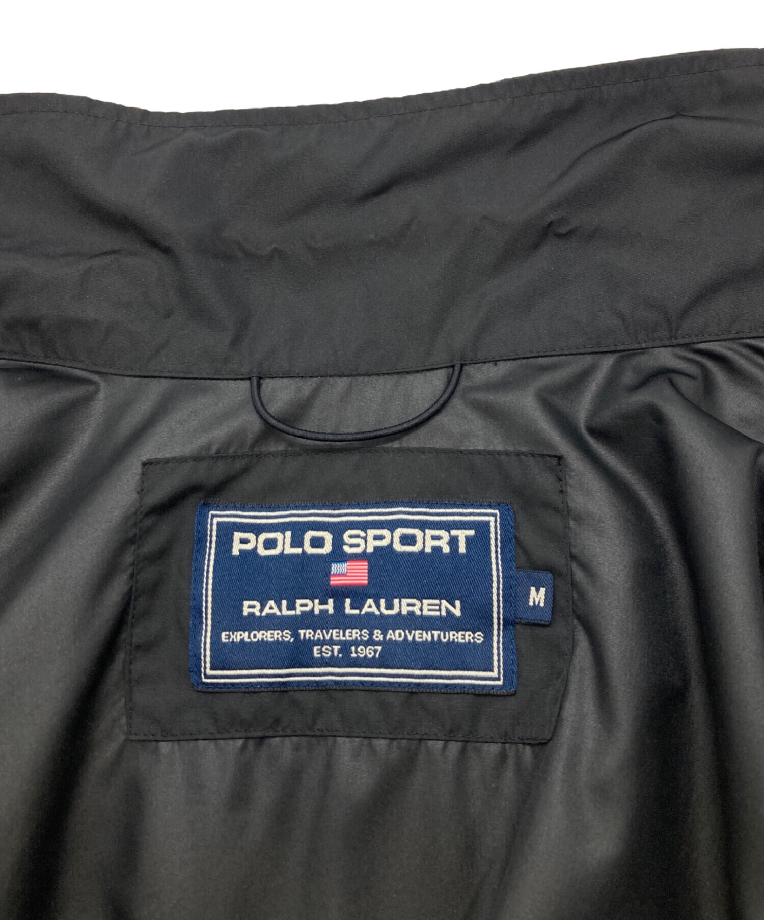 中古・古着通販】POLO SPORT (ポロスポーツ) 2wayナイロンジャケット ブラック サイズ:Ｍ｜ブランド・古着通販  トレファク公式【TREFAC FASHION】スマホサイト