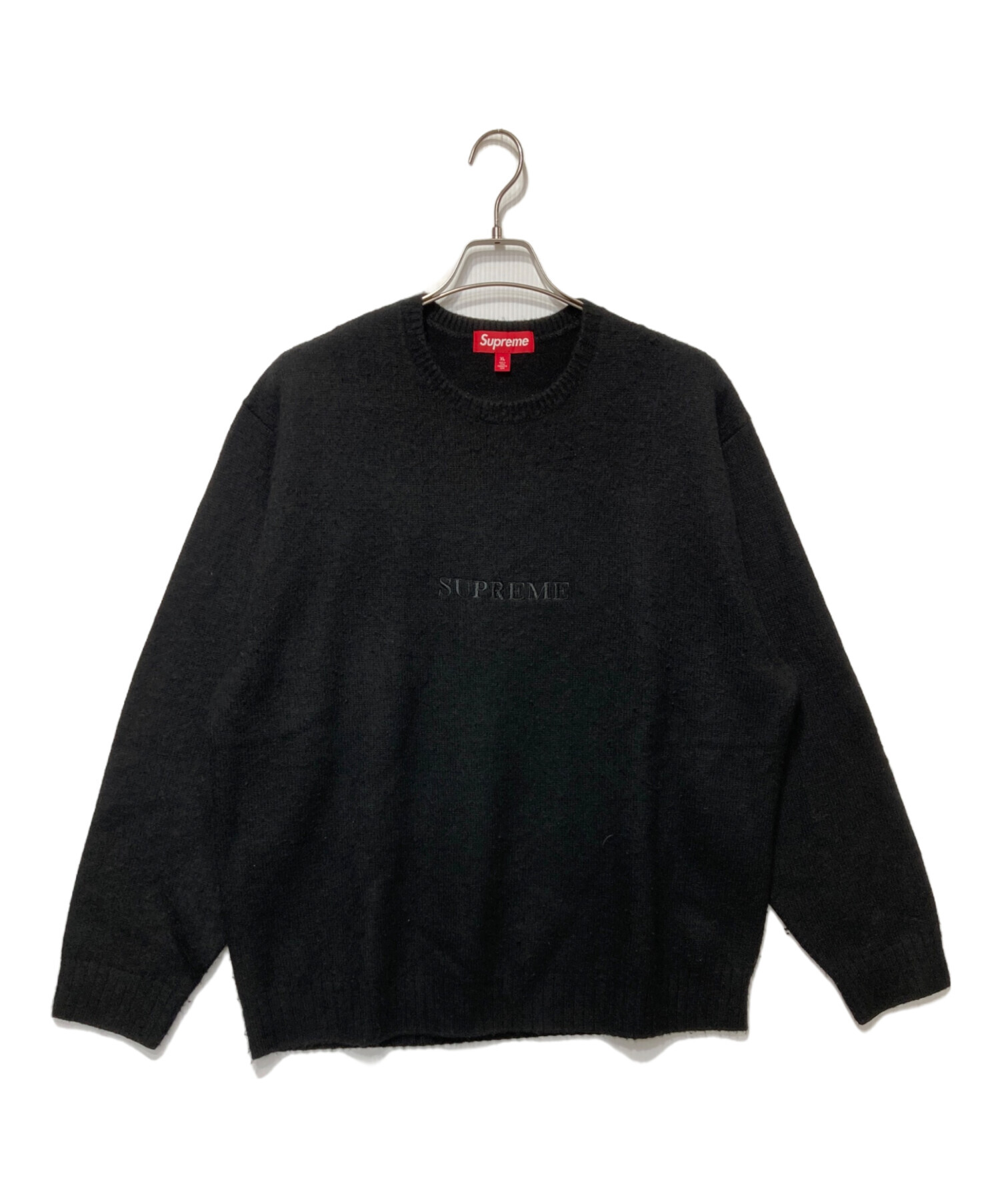 中古・古着通販】SUPREME (シュプリーム) ピルドセーター ブラック サイズ:XL｜ブランド・古着通販 トレファク公式【TREFAC  FASHION】スマホサイト