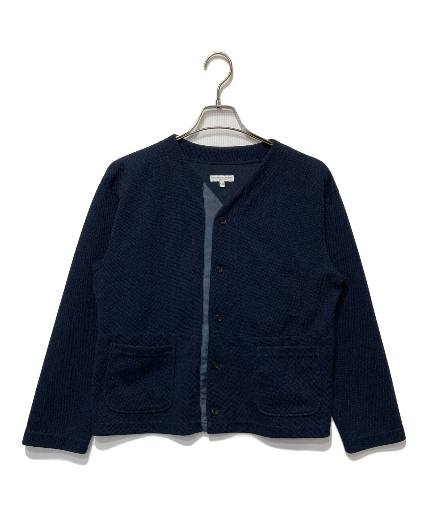 中古・古着通販】Engineered Garments (エンジニアド ガーメンツ) ニットカーディガン ネイビー サイズ:XXS｜ブランド・古着通販  トレファク公式【TREFAC FASHION】スマホサイト