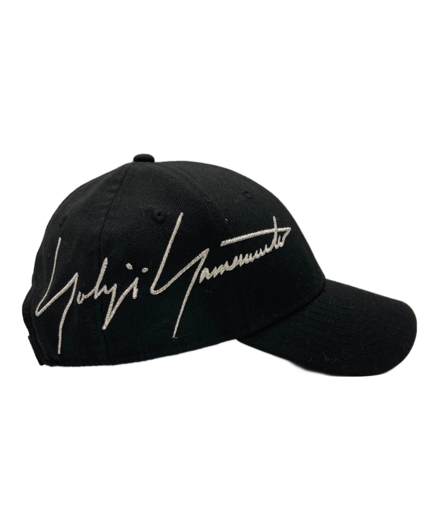 中古・古着通販】New Era (ニューエラ) YOHJI YAMAMOTO (ヨウジヤマモト) コラボロゴキャップ ブラック｜ブランド・古着通販  トレファク公式【TREFAC FASHION】スマホサイト