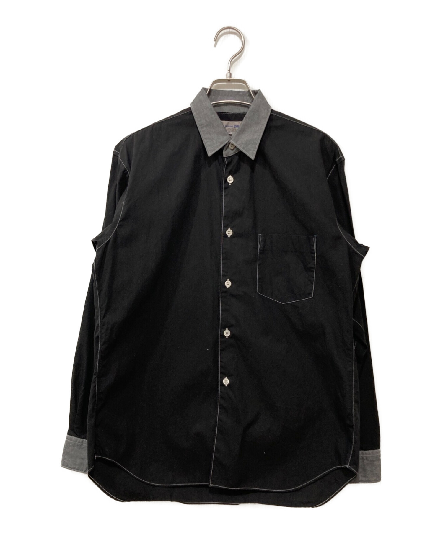 COMME des GARCONS SHIRT (コムデギャルソンシャツ) シャツ ブラック サイズ:XS