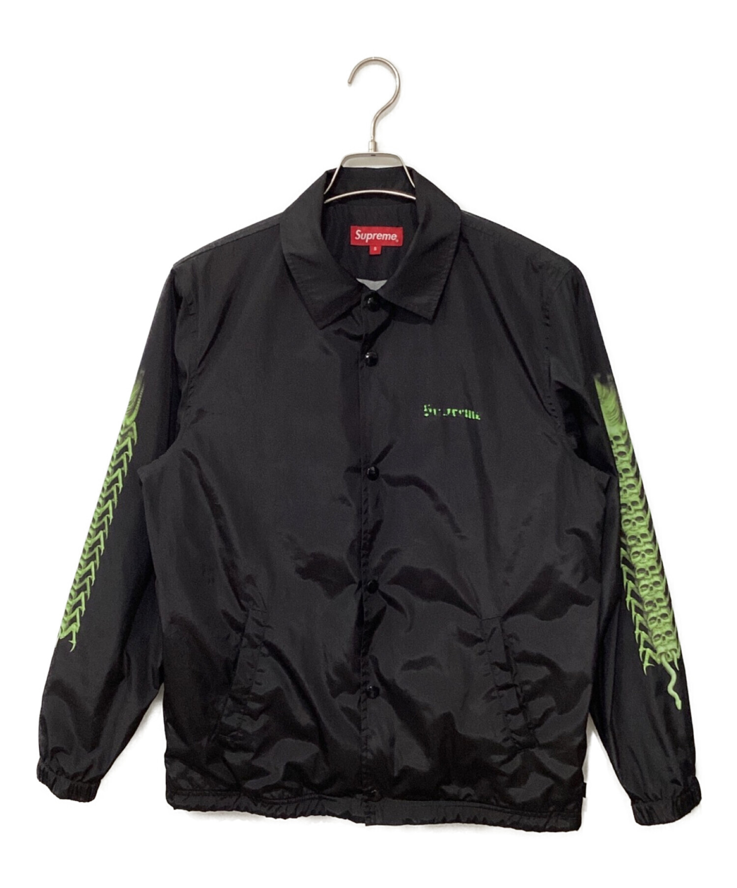 SUPREME (シュプリーム) 14AW H.R. Giger - Coaches Jacket ブラック サイズ:s