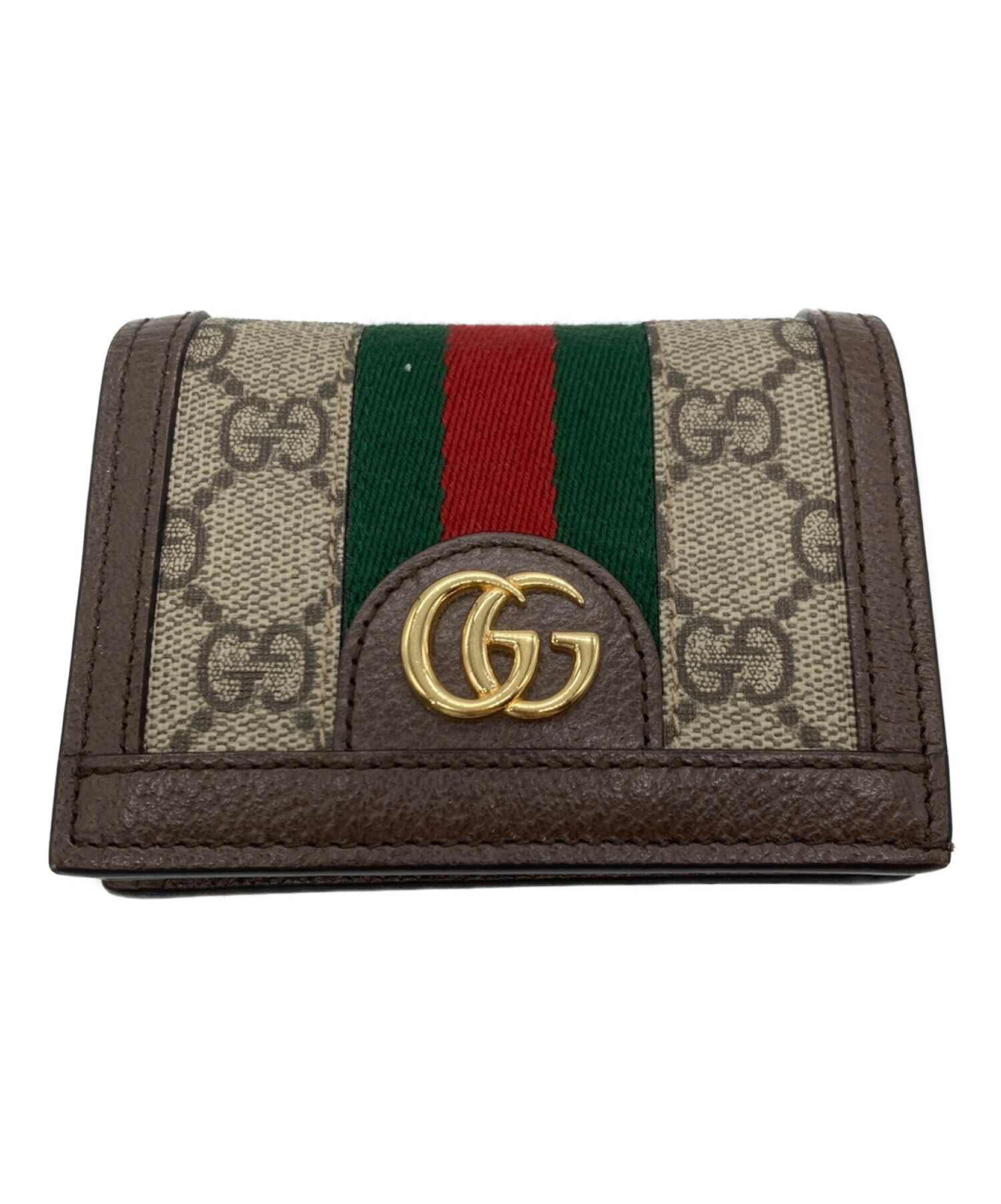 中古・古着通販】GUCCI (グッチ) オフィディアGGスプリームコンパクト