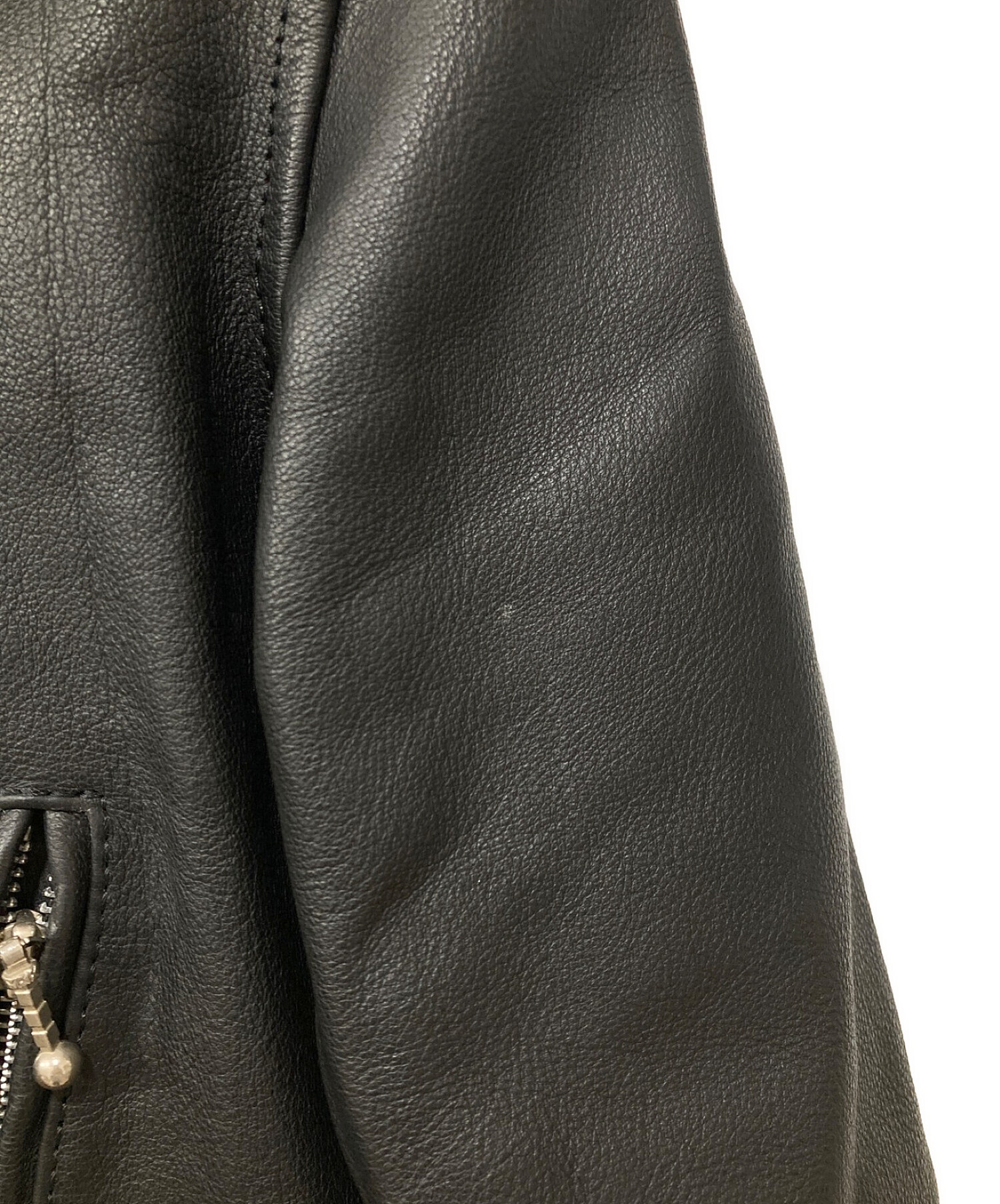 中古・古着通販】63LEATHER (ロクサンレザーズ) ライダースジャケット