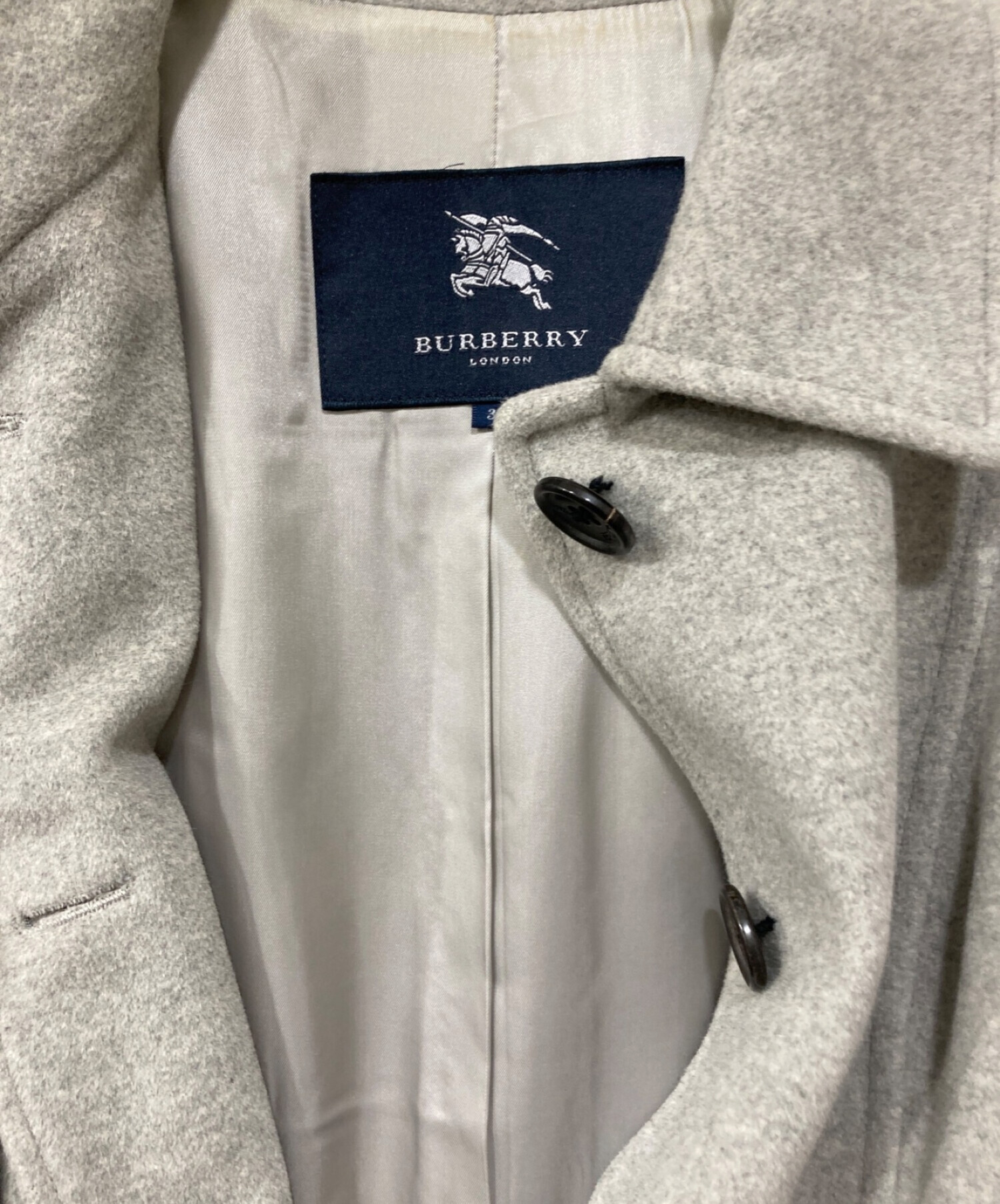 中古・古着通販】BURBERRY LONDON (バーバリー ロンドン) アンゴラ混