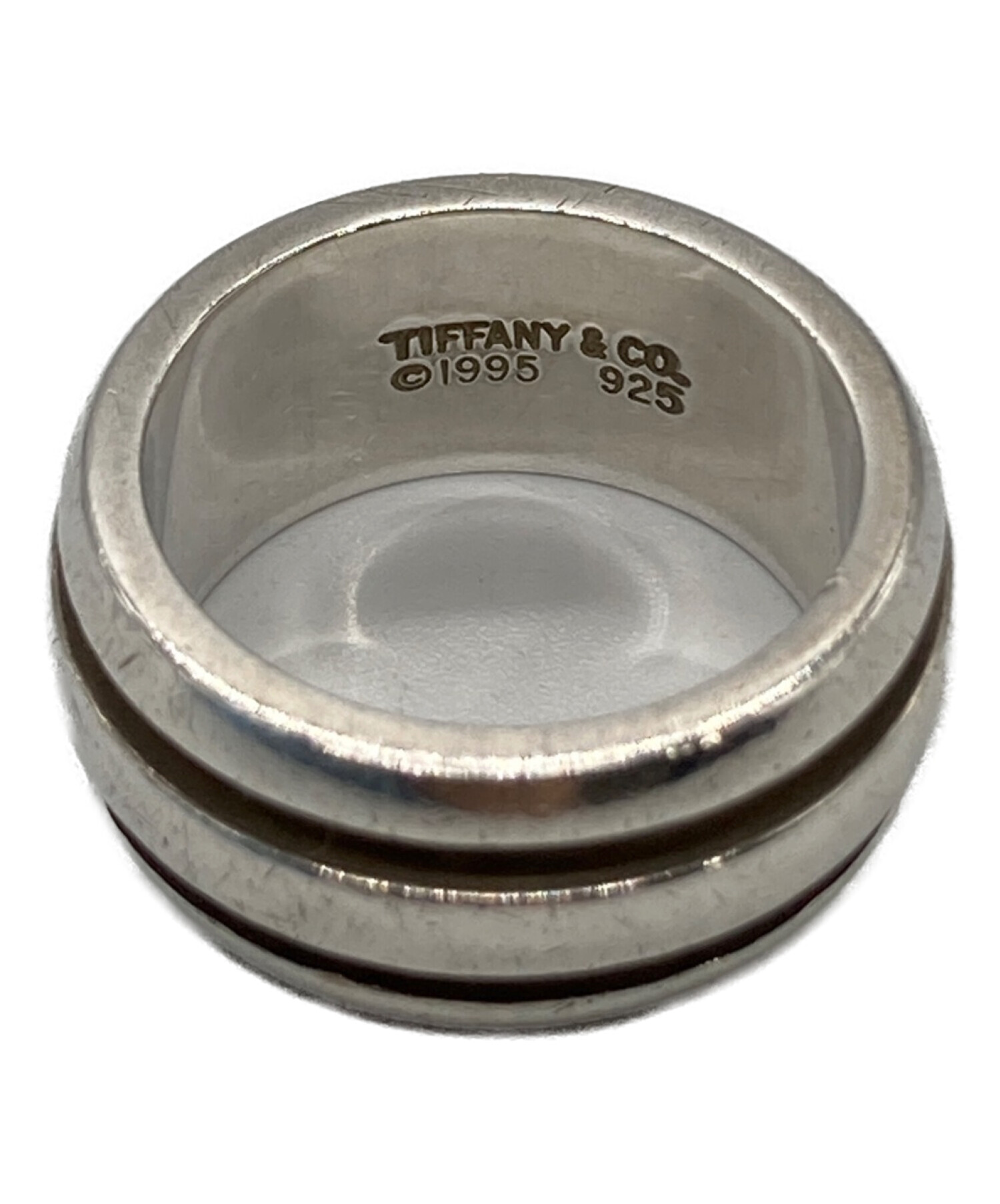 Tiffany & Co. (ティファニー) ダブルラインリング サイズ:不明