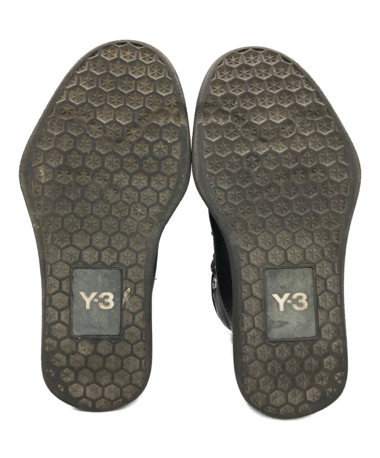 中古・古着通販】Y-3 (ワイスリー) ハイカットレザースニーカー