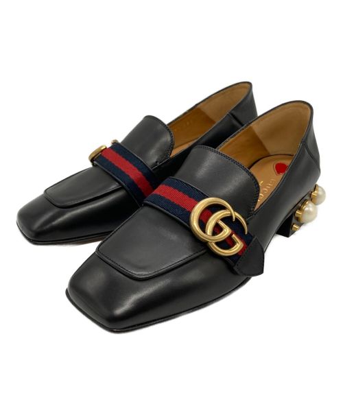 中古・古着通販】GUCCI (グッチ) GGマーモント レザー パンプス