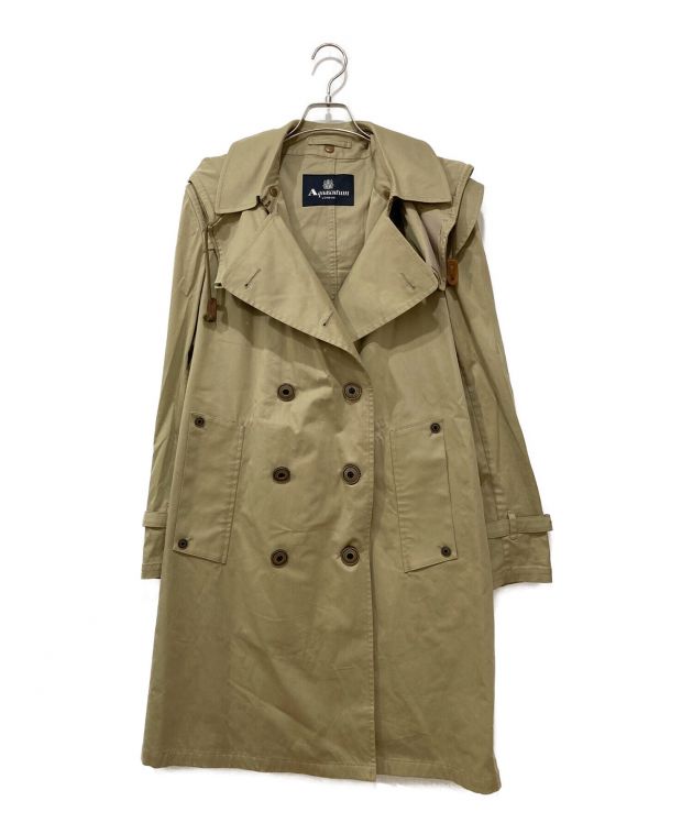 中古・古着通販】Aquascutum (アクアスキュータム) トレンチコート ベージュ サイズ:36｜ブランド・古着通販 トレファク公式【TREFAC  FASHION】スマホサイト