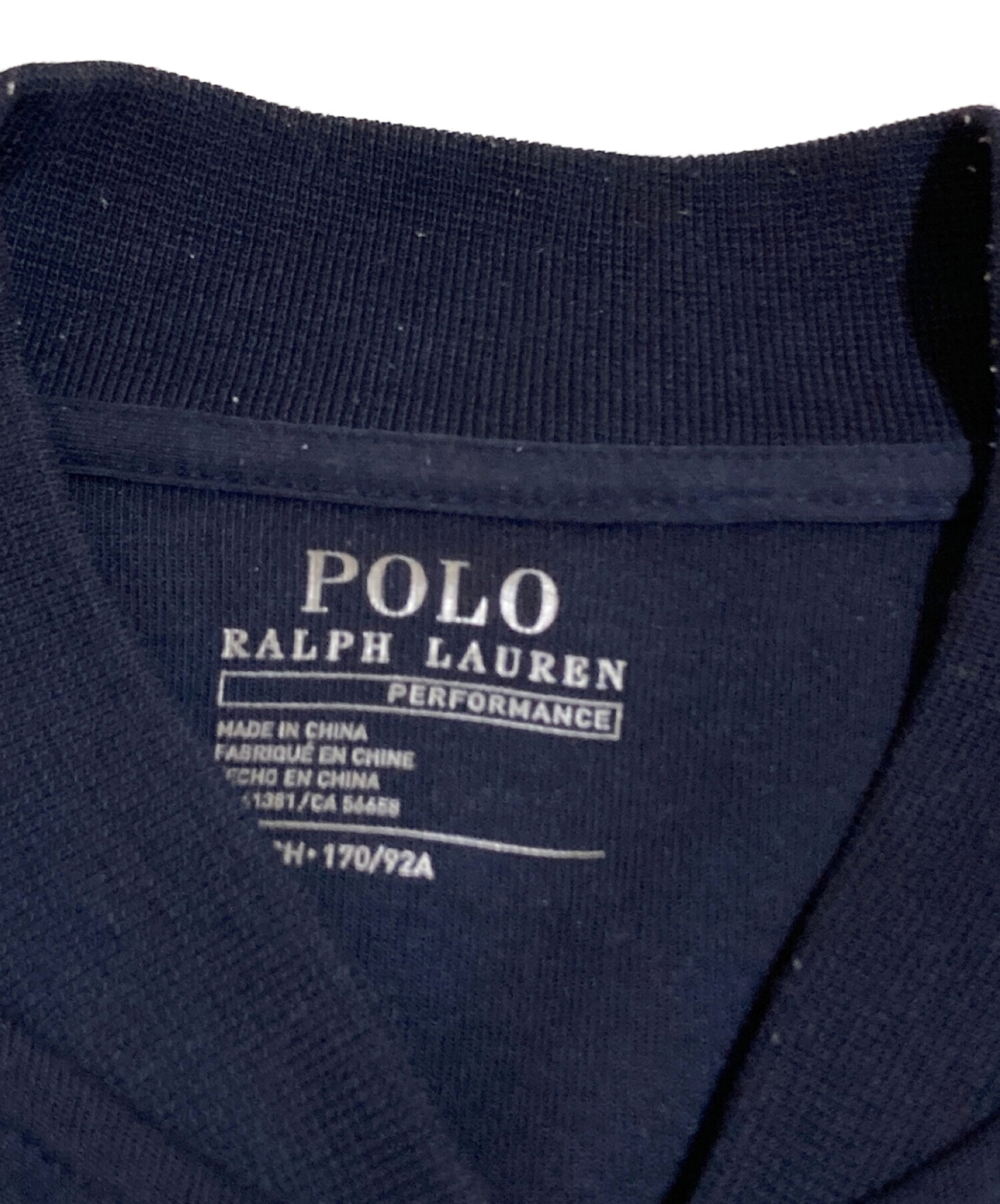 POLO RALPH LAUREN (ポロ・ラルフローレン) スウェットブルゾン ネイビー サイズ:S