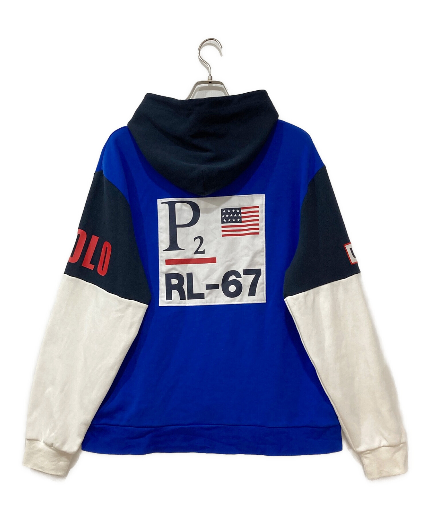 POLO RALPH LAUREN (ポロ・ラルフローレン) CP-93プルオーバーパーカー マルチカラー サイズ:L