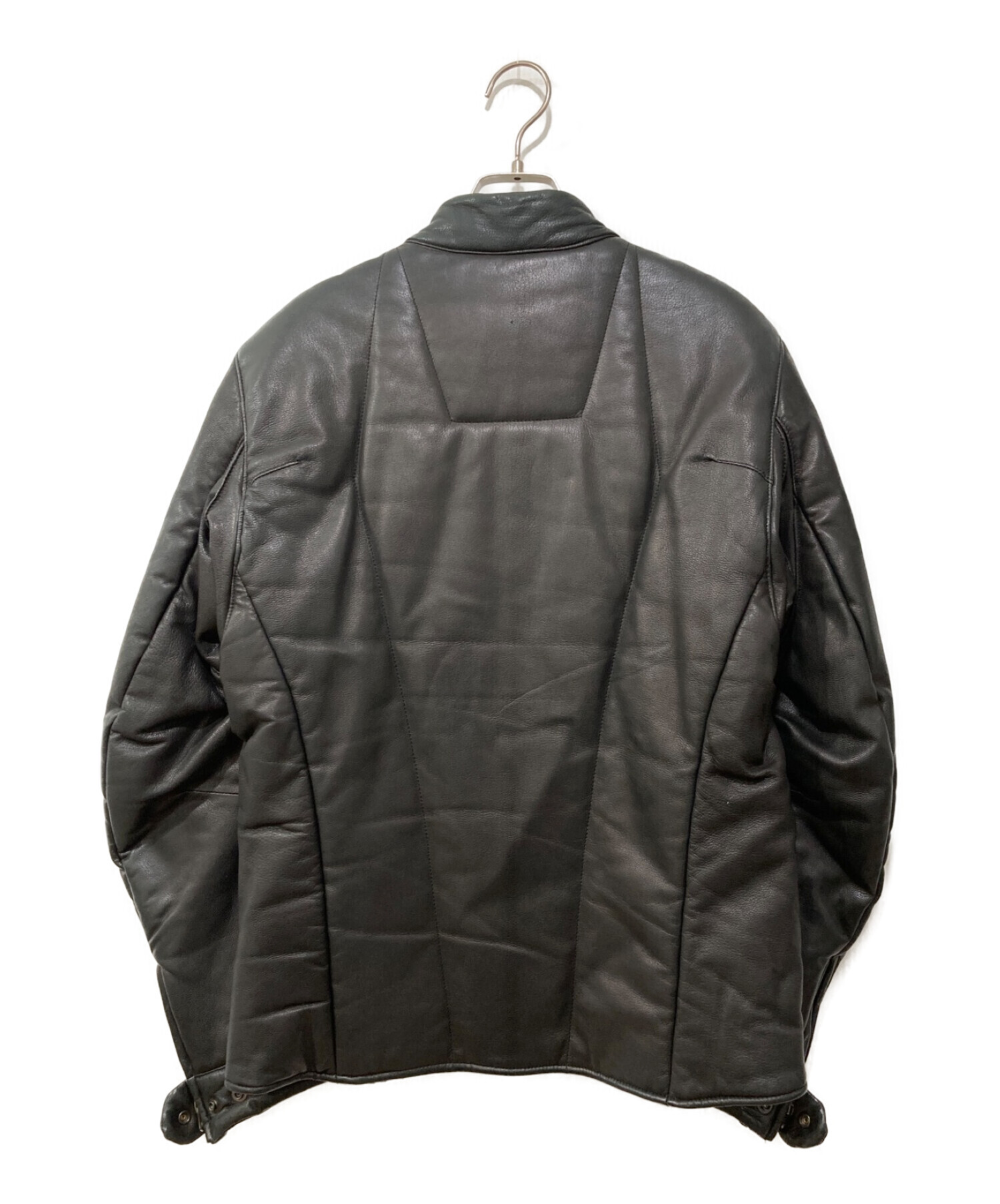 nonnative (ノンネイティブ) 中綿ラムレザージャケット ブラック サイズ:1