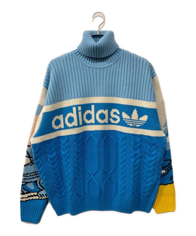 adidas セーター コレクション 青