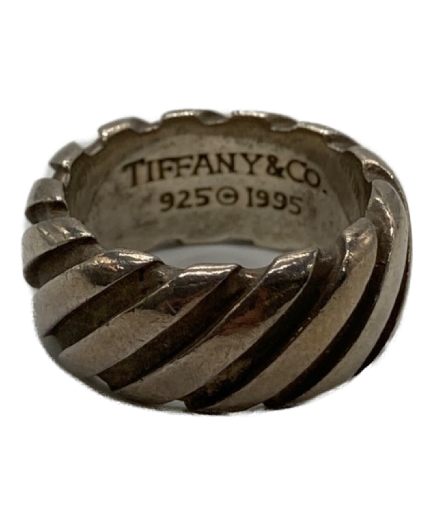 Tiffany & Co. (ティファニー) ツイスト・トルネードリング サイズ:-