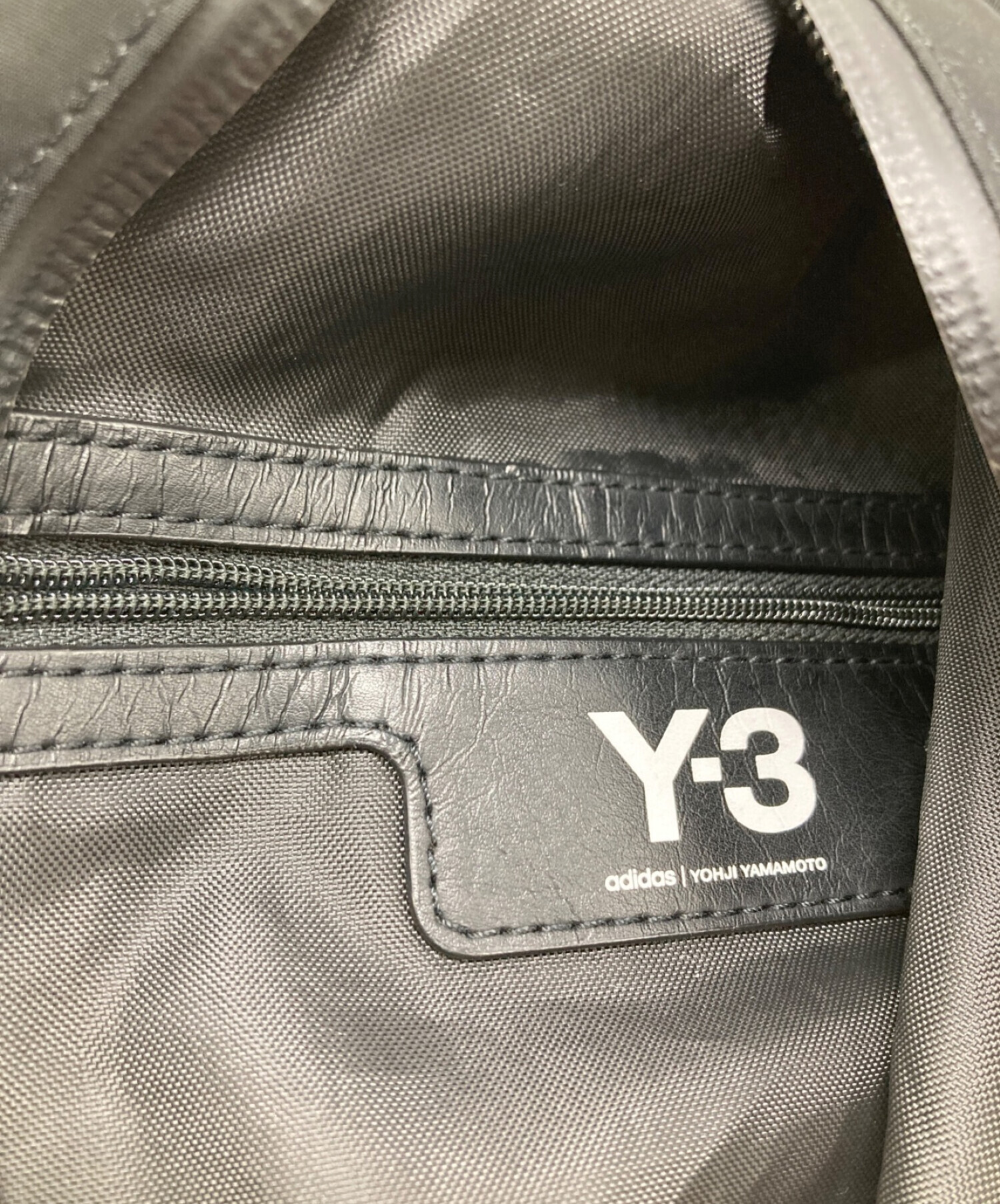 中古・古着通販】Y-3 (ワイスリー) ロゴプリントメッセンジャーバッグ