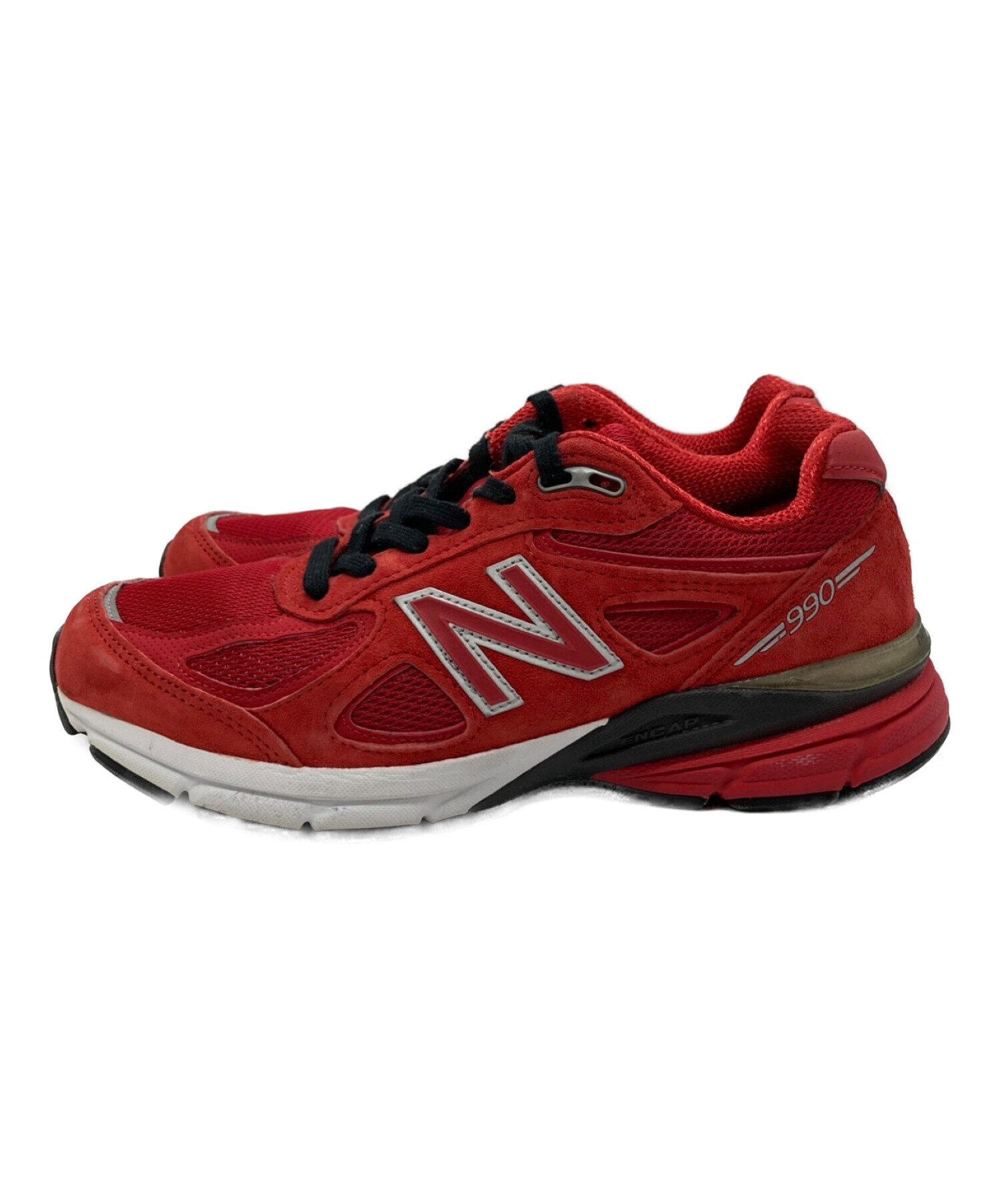 中古・古着通販】NEW BALANCE (ニューバランス) M990RD4 レッド サイズ:25｜ブランド・古着通販 トレファク公式【TREFAC  FASHION】スマホサイト