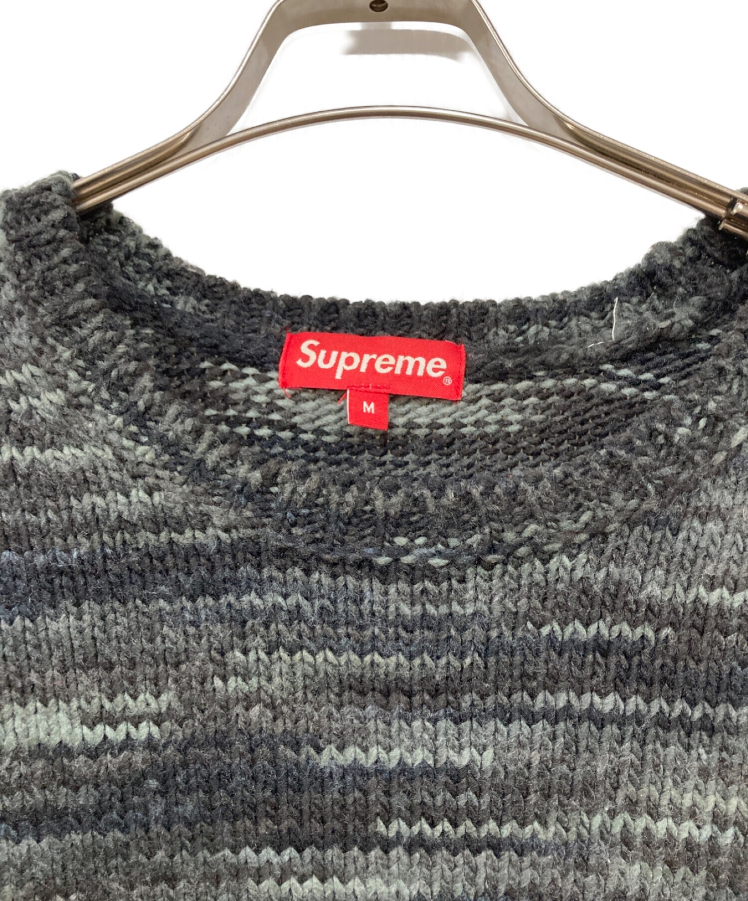 Supreme (シュプリーム) 20AW Static Sweater グレー サイズ:M