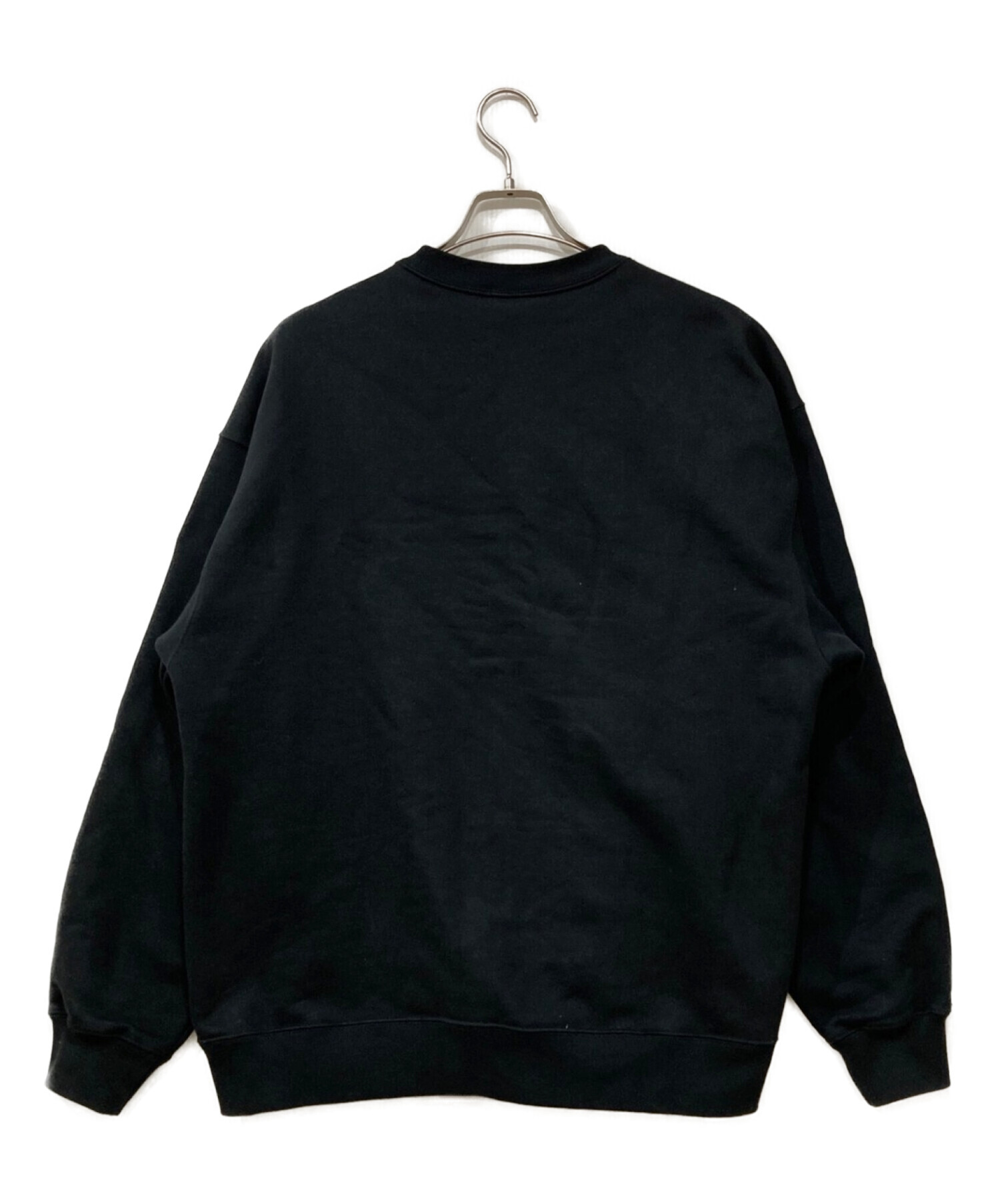 NIKE (ナイキ) stussy (ステューシー) Fleece Crew Sweatshirt ブラック サイズ:M