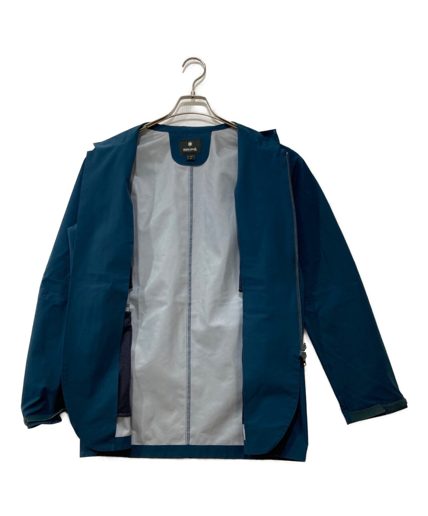 中古・古着通販】snow peak (スノーピーク) 3LAYER SOFT SHELL JKT ブルー サイズ:M｜ブランド・古着通販  トレファク公式【TREFAC FASHION】スマホサイト