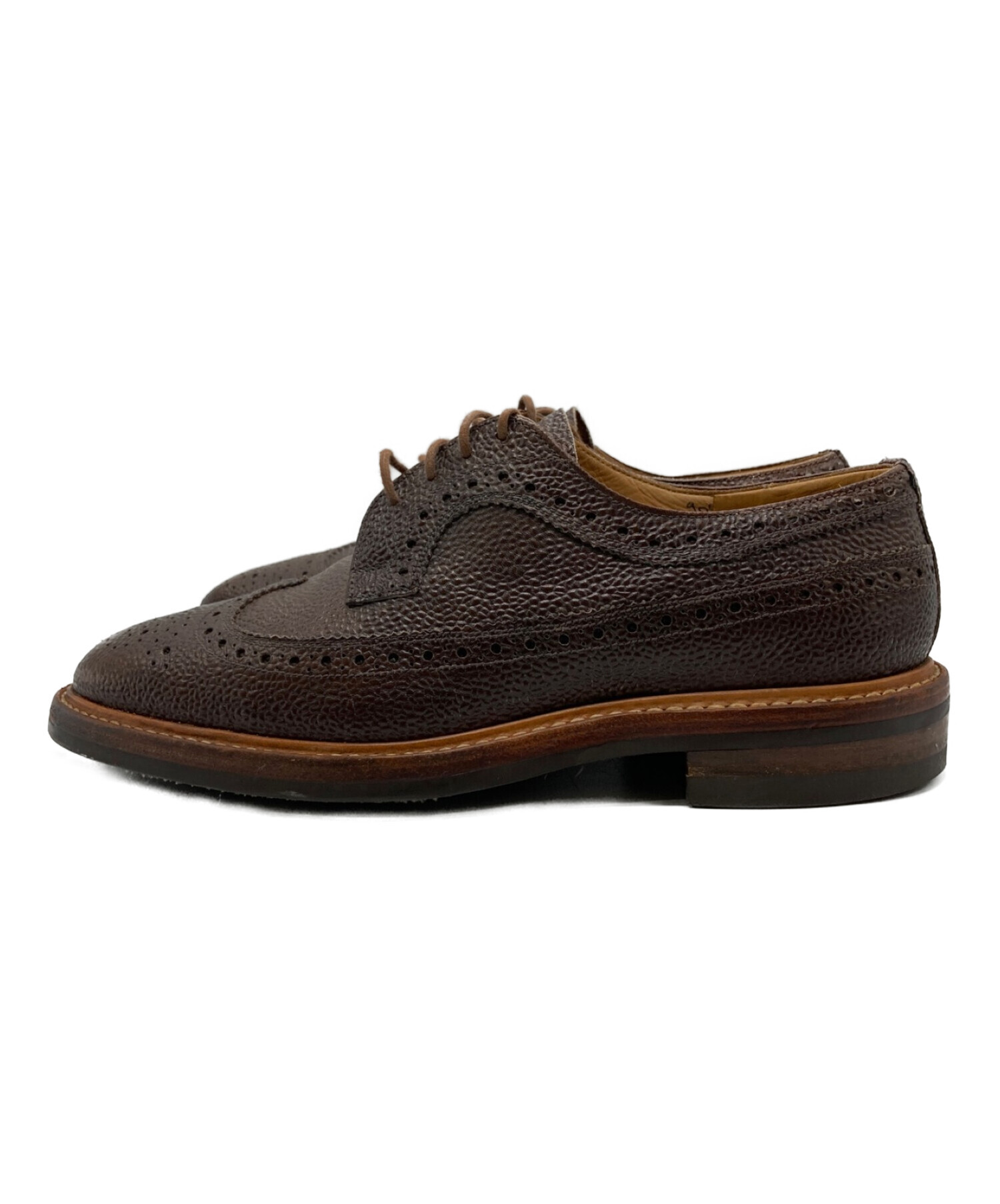 【希少レッド】Tricker's トリッカーズ サイズ８ウィングチップUK８