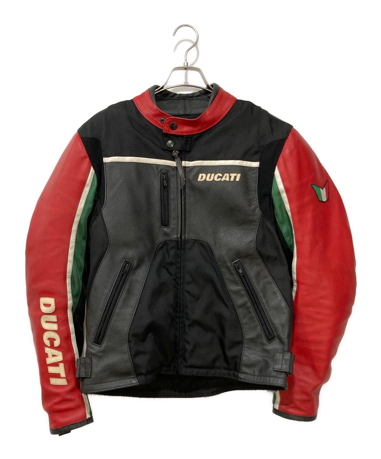 DUCATI (ドゥカティ) レーシングジャケット レッド サイズ:L