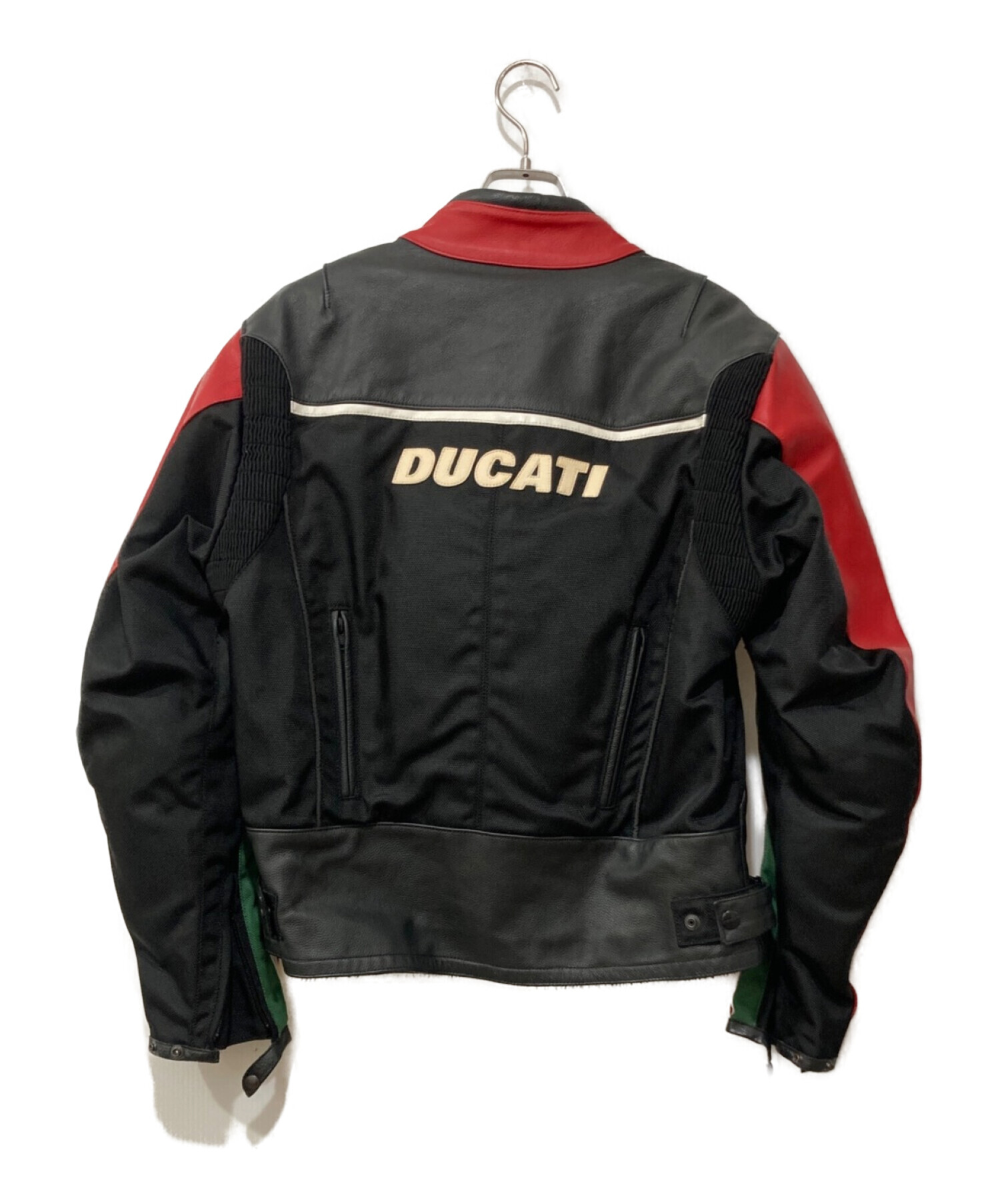 DUCATI (ドゥカティ) レーシングジャケット レッド サイズ:L