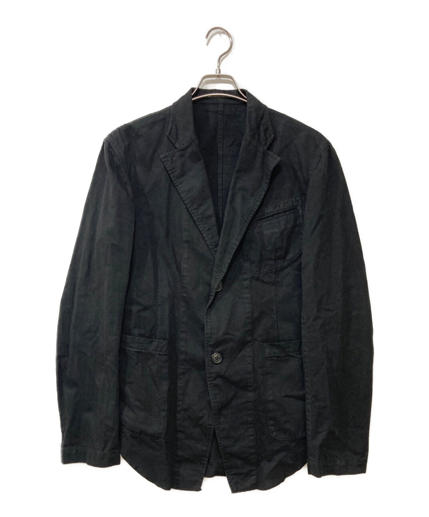 Yohji Yamamoto pour homme (ヨウジヤマモト プールオム) 燕尾デザインジャケット ブラック サイズ:3