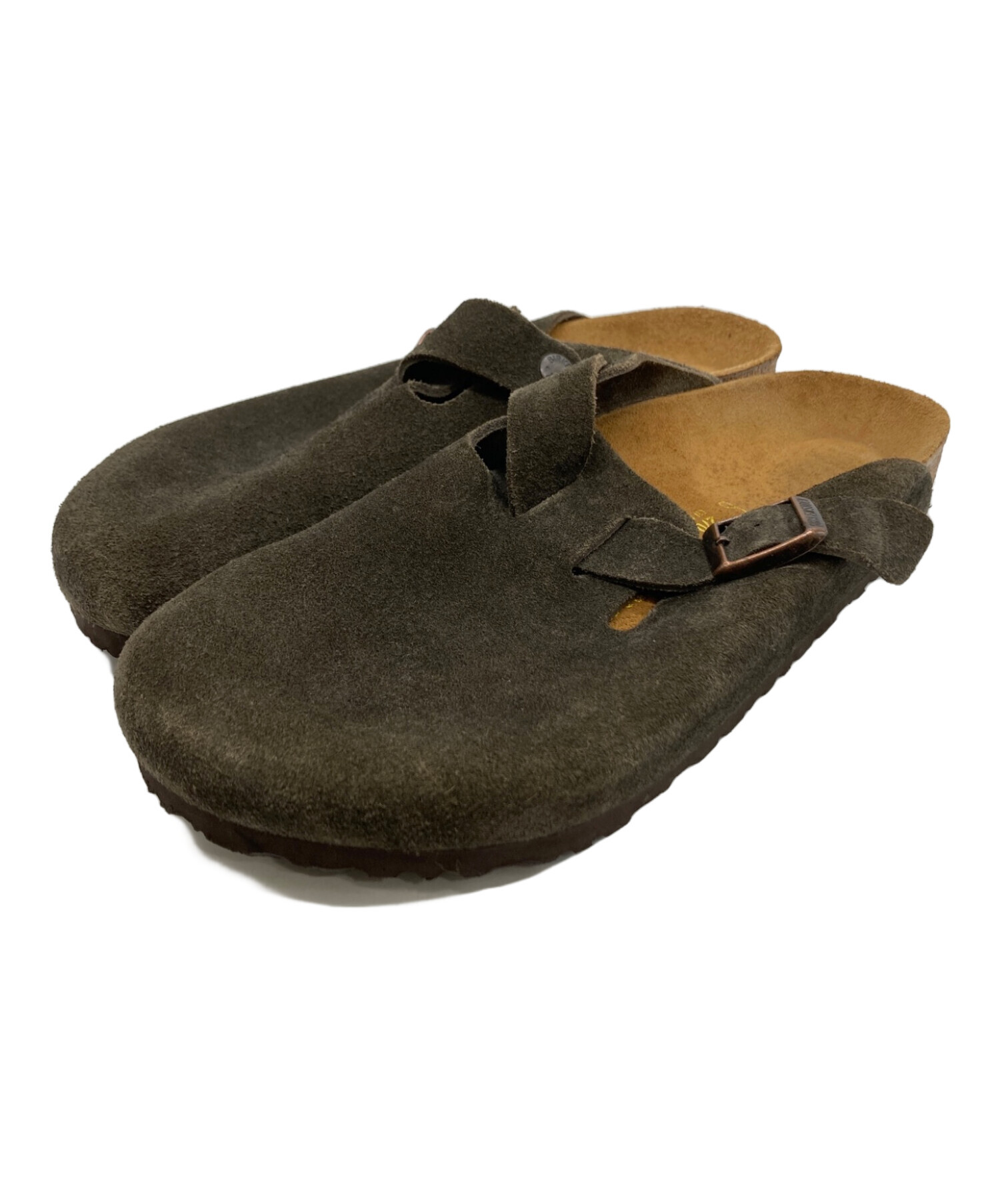 BIRKENSTOCK (ビルケンシュトック) スウェードサンダル ブラウン サイズ:27cm