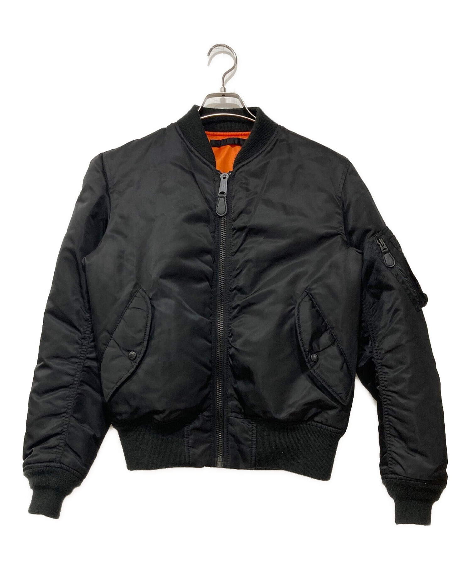 AVIREX (アヴィレックス) MA-1ジャケット ブラック サイズ:M