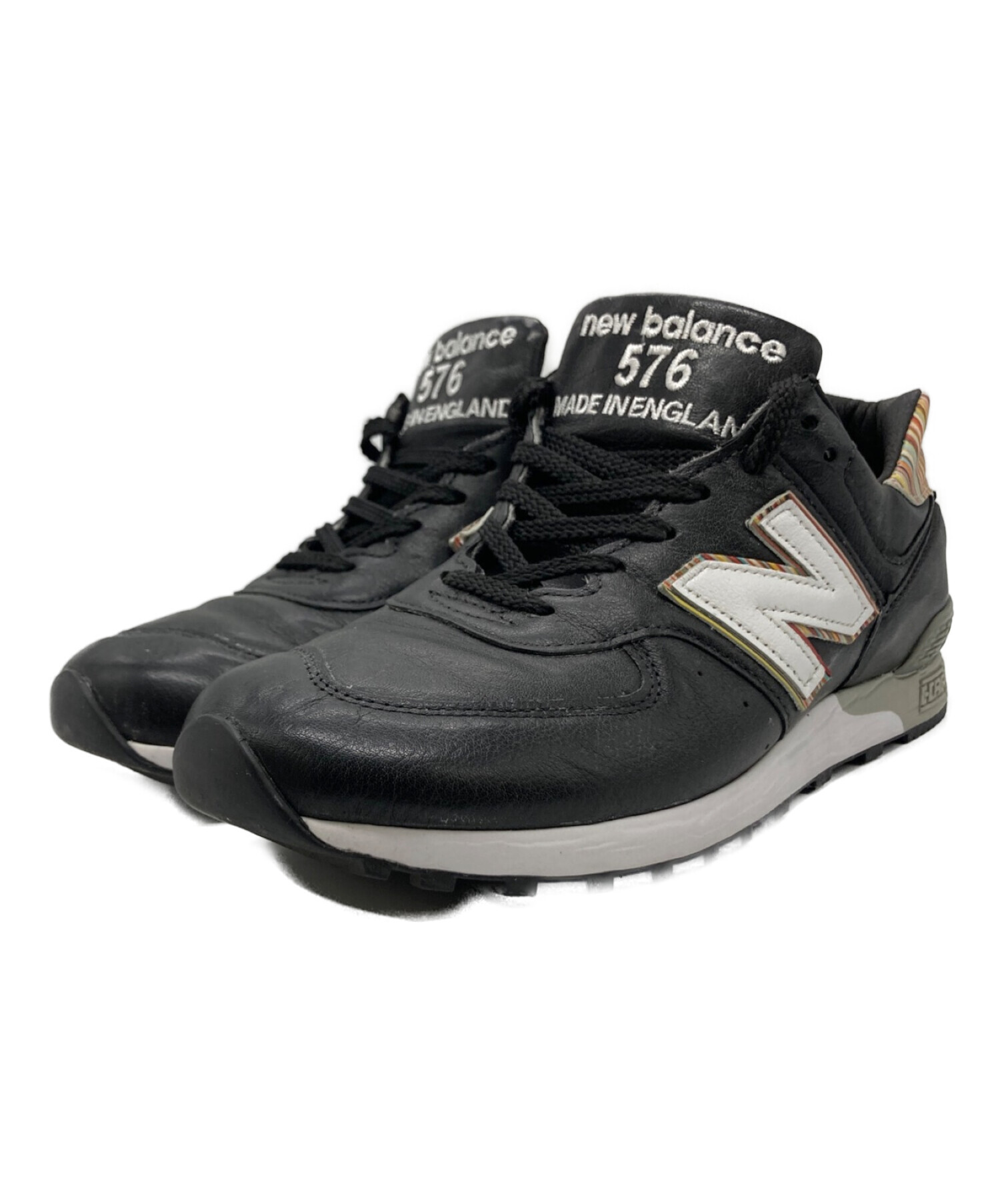 NEW BALANCE (ニューバランス) PAUL SMITH (ポールスミス) M576 ブラック サイズ:UK7