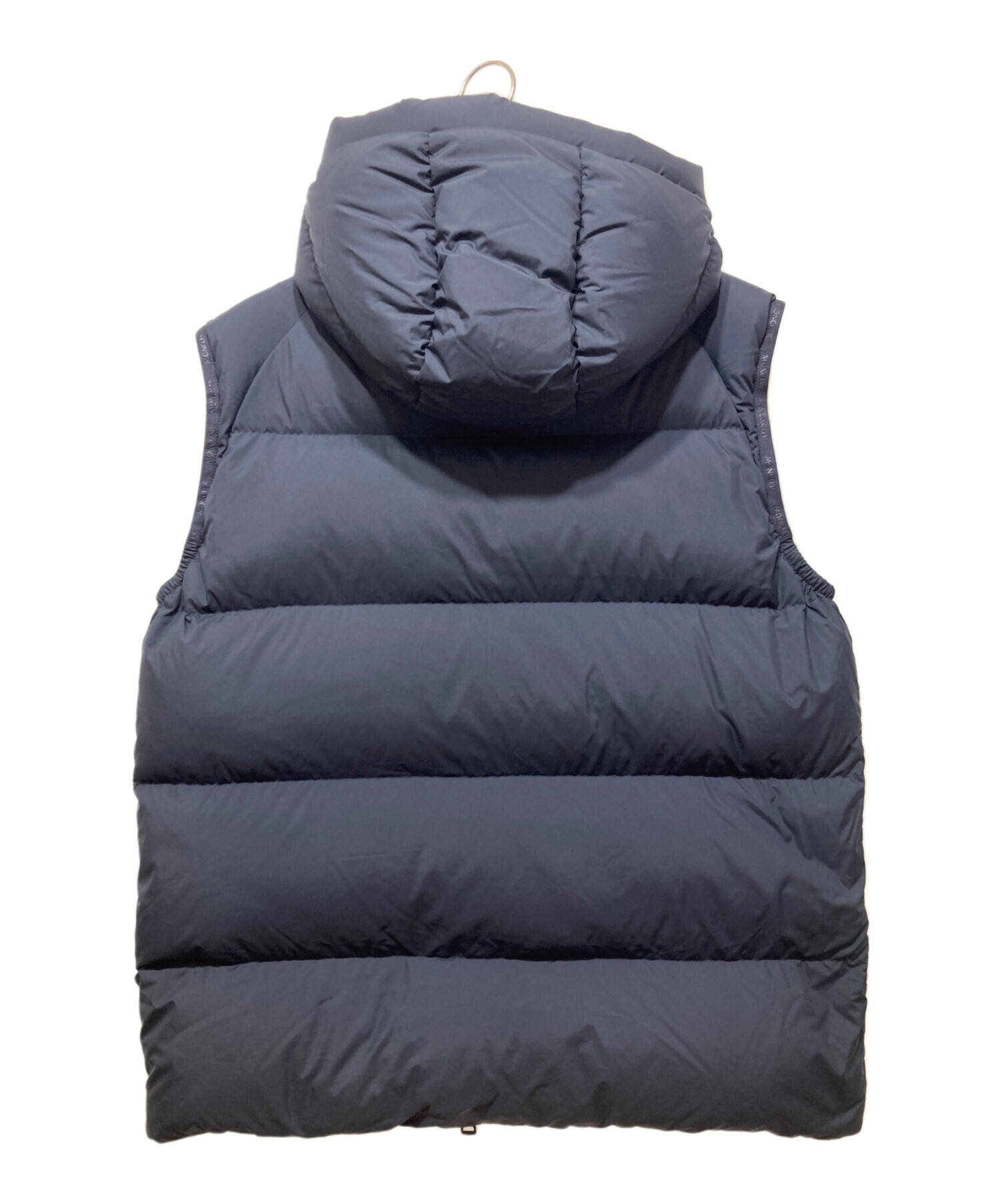 中古・古着通販】MONCLER (モンクレール) フードダウンベスト ネイビー サイズ:4｜ブランド・古着通販 トレファク公式【TREFAC  FASHION】スマホサイト