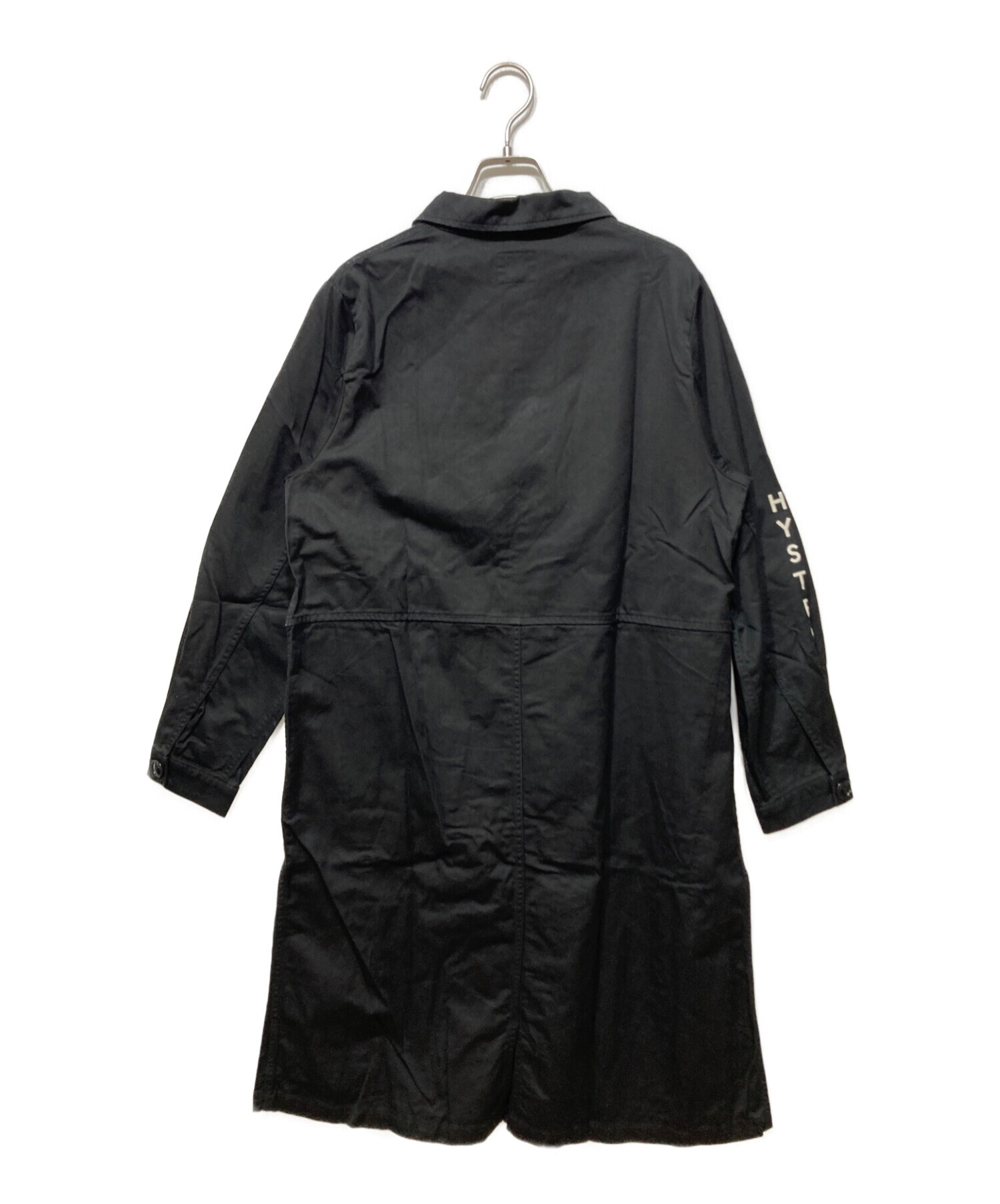 HYSTERIC GLAMOUR コート  ブラック　ヒステリックグラマーNo24009