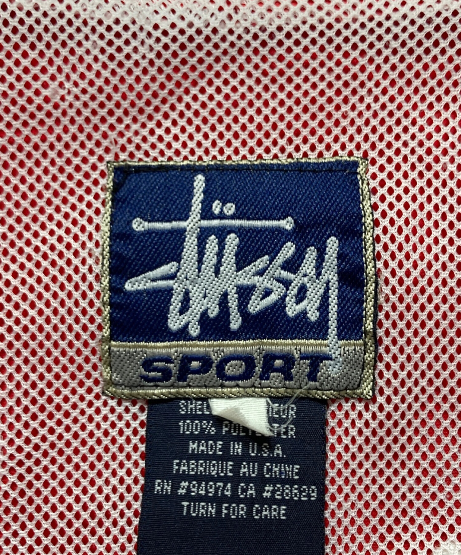 中古・古着通販】stussy sport (ステューシー スポーツ) 90's 刺繍ロゴ ...