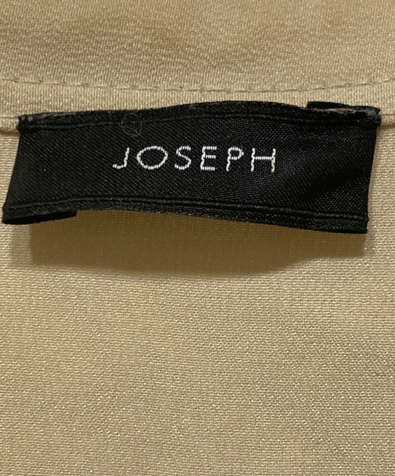 中古・古着通販】JOSEPH (ジョゼフ) シルクワンピース ベージュ サイズ:36｜ブランド・古着通販 トレファク公式【TREFAC  FASHION】スマホサイト