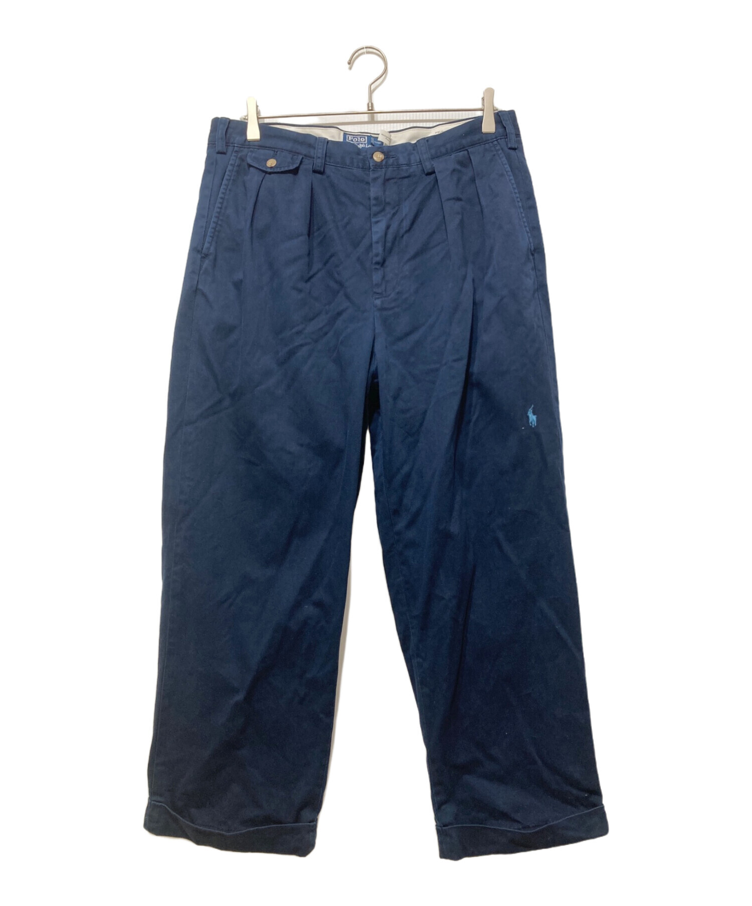 中古・古着通販】POLO RALPH LAUREN (ポロ・ラルフローレン) BEAMS (ビームス) THE BIG CHINO ネイビー  サイズ:83.5｜ブランド・古着通販 トレファク公式【TREFAC FASHION】スマホサイト