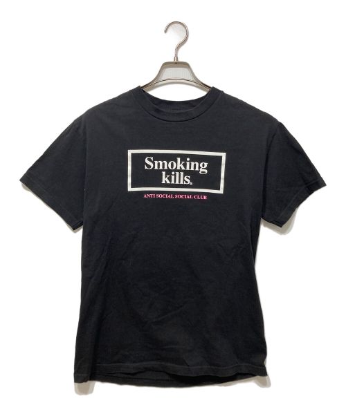 【中古・古着通販】anti social social CLUB (アンチソーシャルソーシャルクラブ) FR2 (ファッキングラビッツ) プリント Tシャツ ブラック サイズ:Ⅿ｜ブランド・古着通販 トレファク公式【TREFAC FASHION】スマホサイト