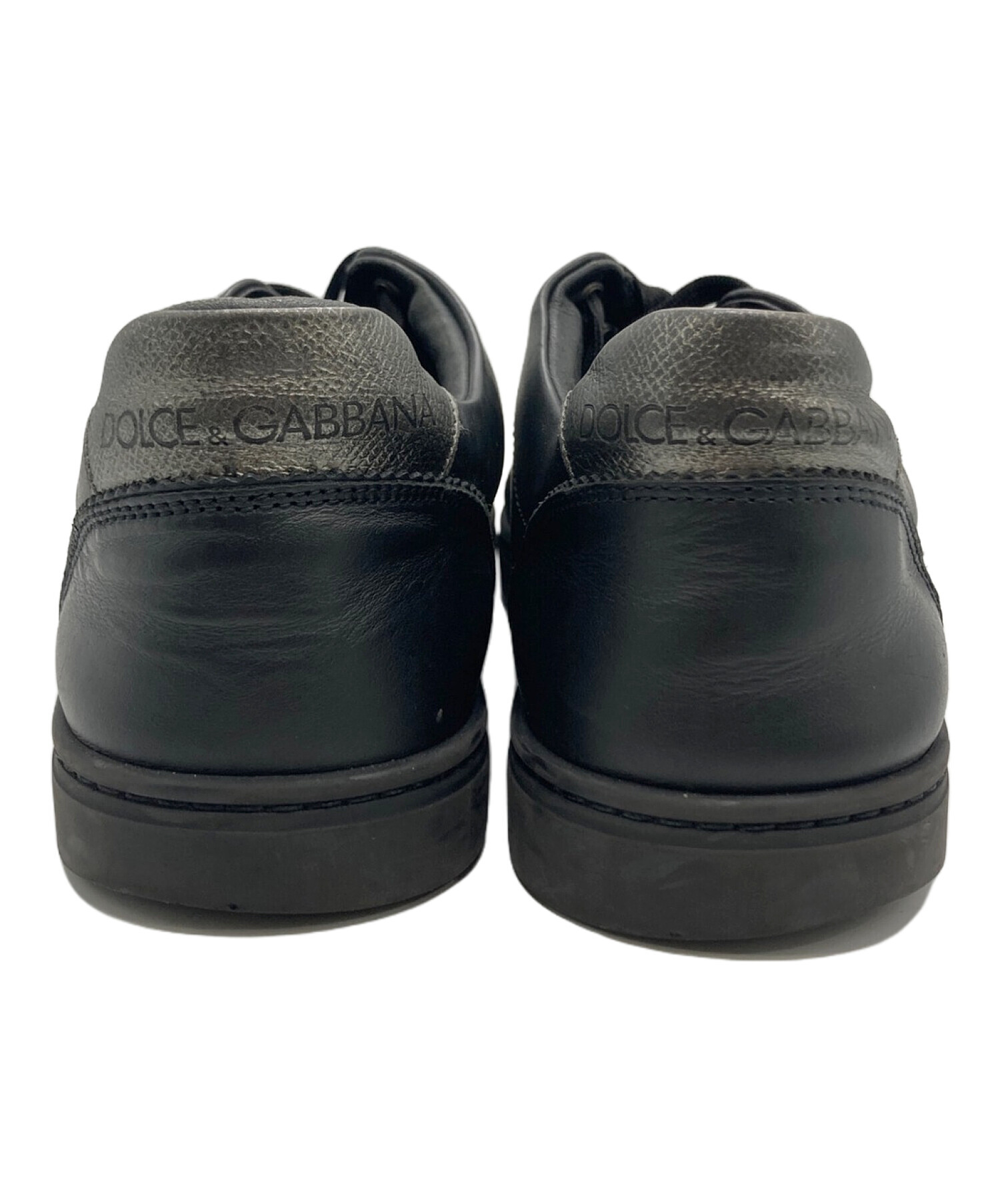 中古・古着通販】DOLCE & GABBANA (ドルチェ＆ガッバーナ) スニーカー ブラック サイズ:7（26㎝）｜ブランド・古着通販  トレファク公式【TREFAC FASHION】スマホサイト