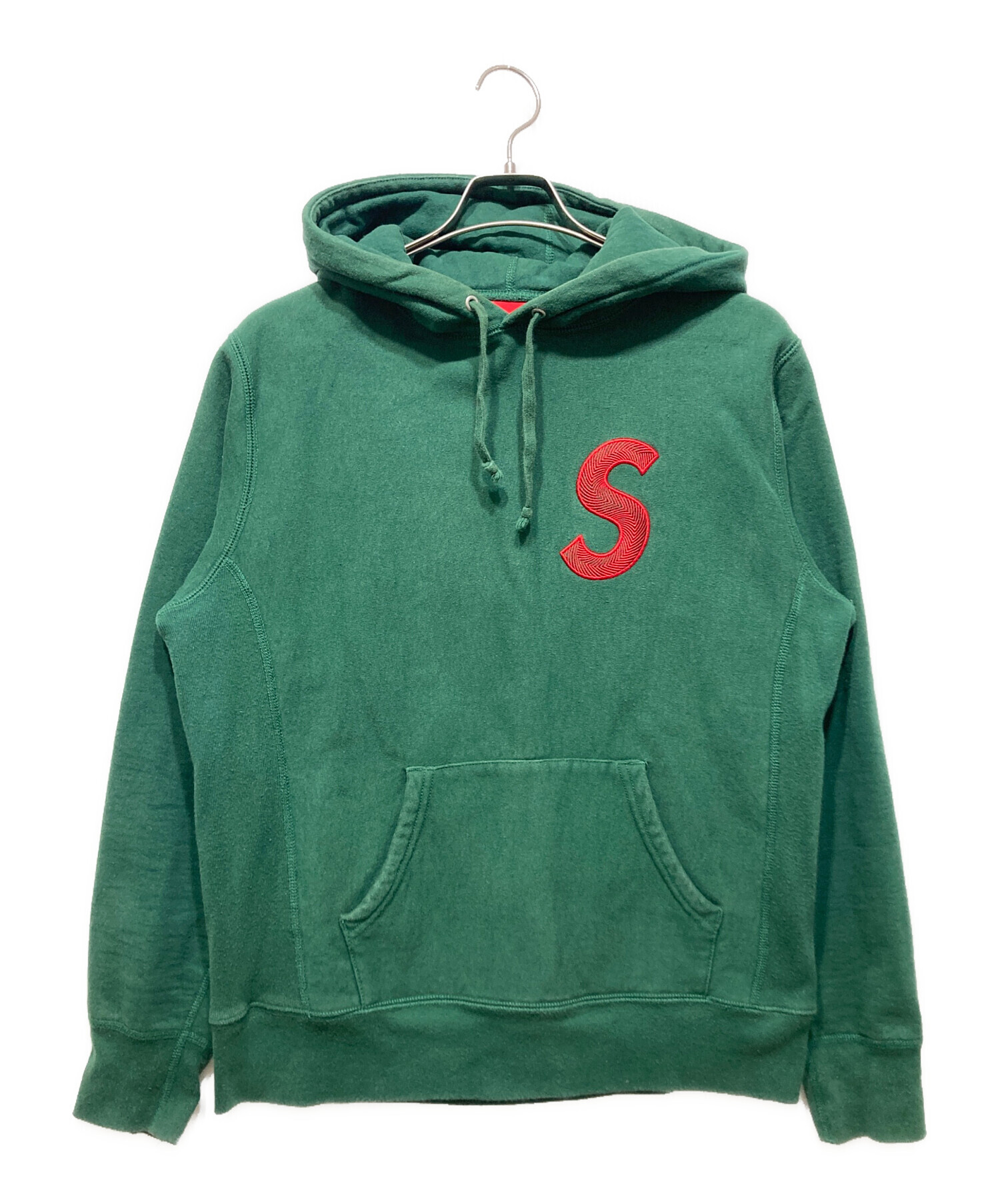 SUPREME (シュプリーム) Sロゴパーカー グリーン サイズ:S