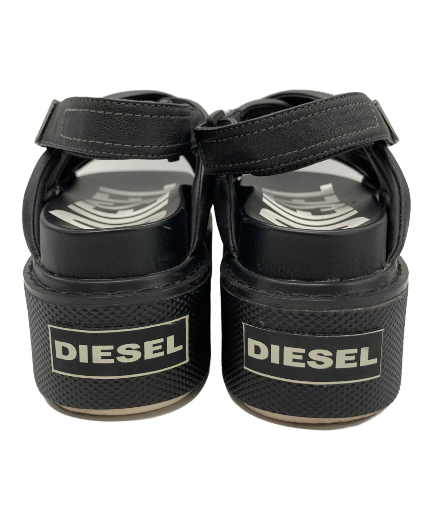 中古・古着通販】DIESEL (ディーゼル) 厚底サンダル ブラック サイズ:36｜ブランド・古着通販 トレファク公式【TREFAC  FASHION】スマホサイト