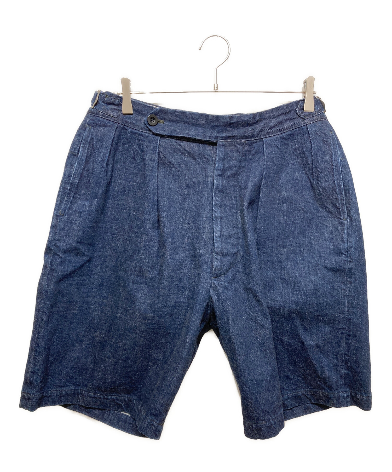 KAPTAIN SUNSHINE (キャプテンサンシャイン) Riviera Short Pants / グルカショートパンツ インディゴ サイズ:  81cm (W32)