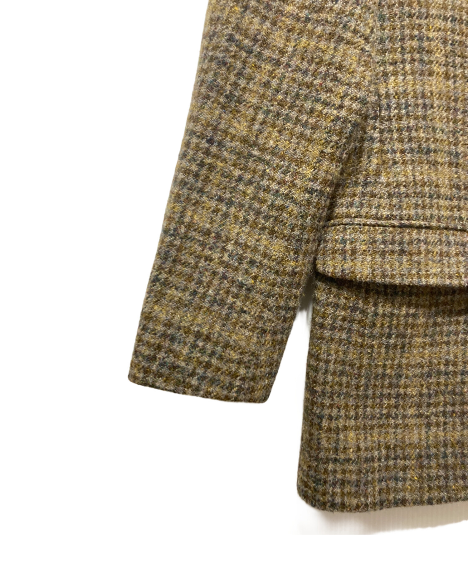 BROOKS BROTHERS (ブルックスブラザーズ) Harris Tweed (ハリスツイード) ハリスツイードテーラードジャケット ブラウン  サイズ:40R