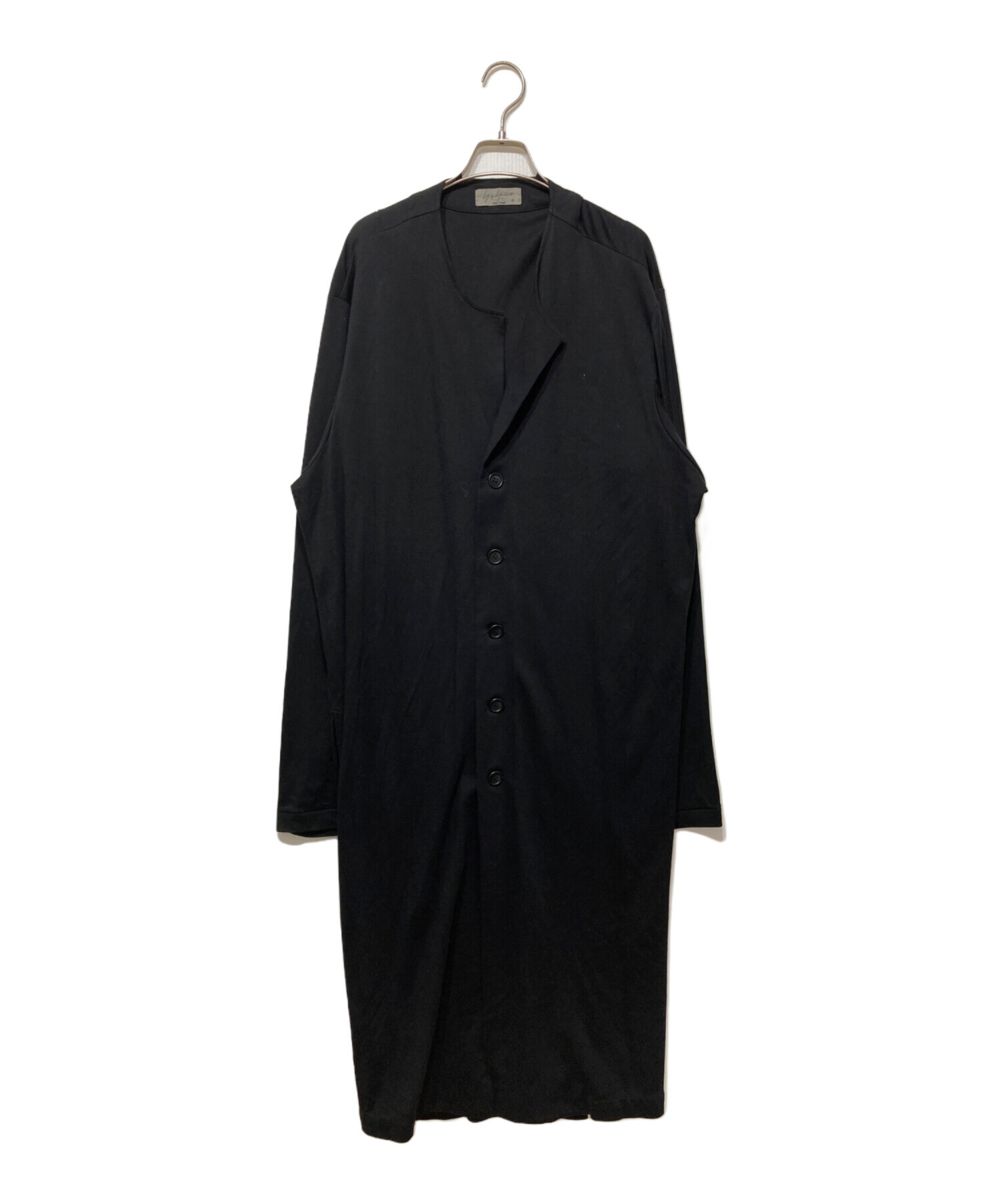 中古・古着通販】Yohji Yamamoto pour homme (ヨウジヤマモト プールオム) ロングカーディガン ブラック サイズ:3｜ブランド・古着通販  トレファク公式【TREFAC FASHION】スマホサイト