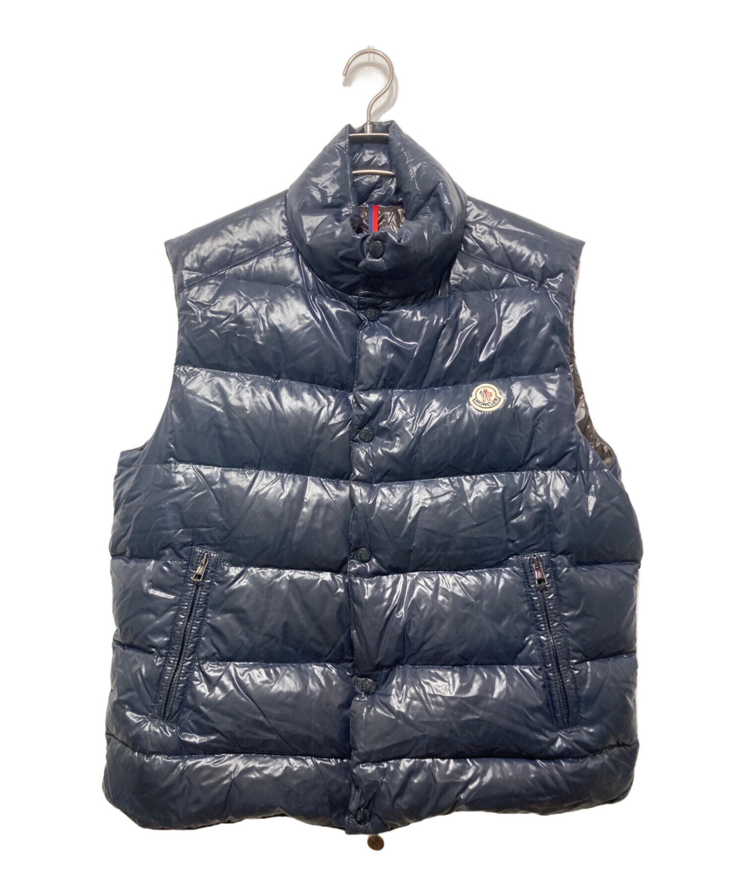 中古・古着通販】MONCLER (モンクレール) ダウンベスト ネイビー サイズ:4｜ブランド・古着通販 トレファク公式【TREFAC  FASHION】スマホサイト