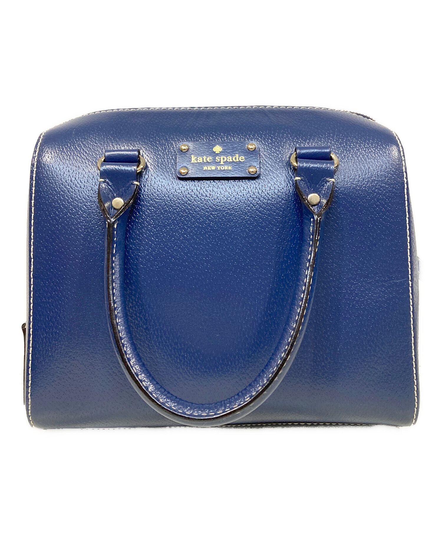 中古・古着通販】Kate Spade (ケイトスペード) ミニボストンバッグ ブルー｜ブランド・古着通販 トレファク公式【TREFAC  FASHION】スマホサイト